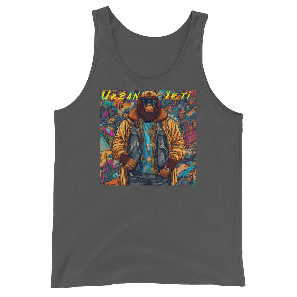 Bigfoot: The Urban Yeti Men's Tank Top Asphalt