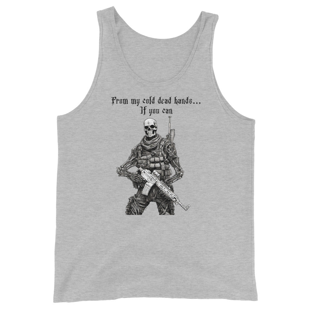 From My Cold Dead Hands Men's Tank Top Athletic Heather