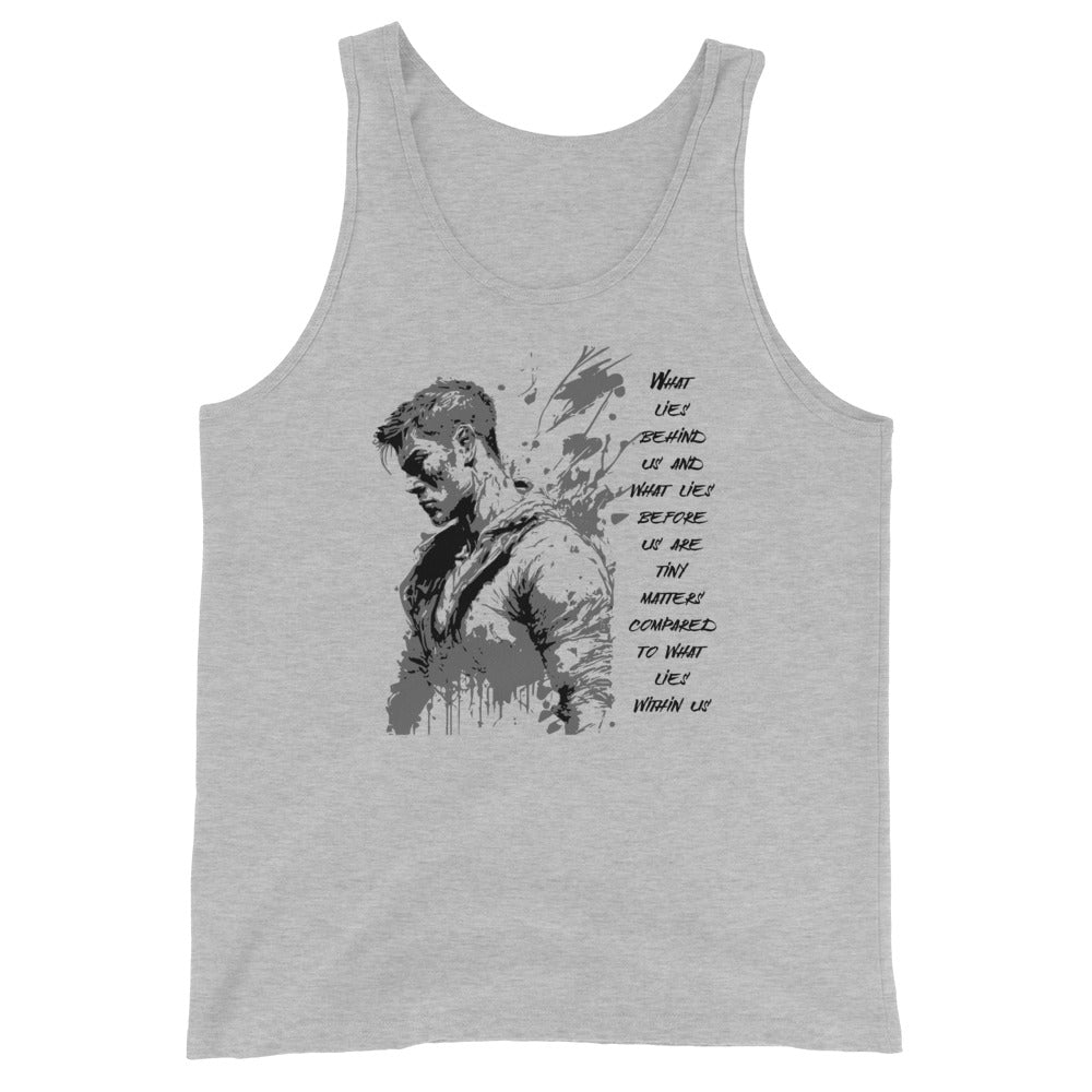 What Lies Within Us Men's Tank Top Athletic Heather