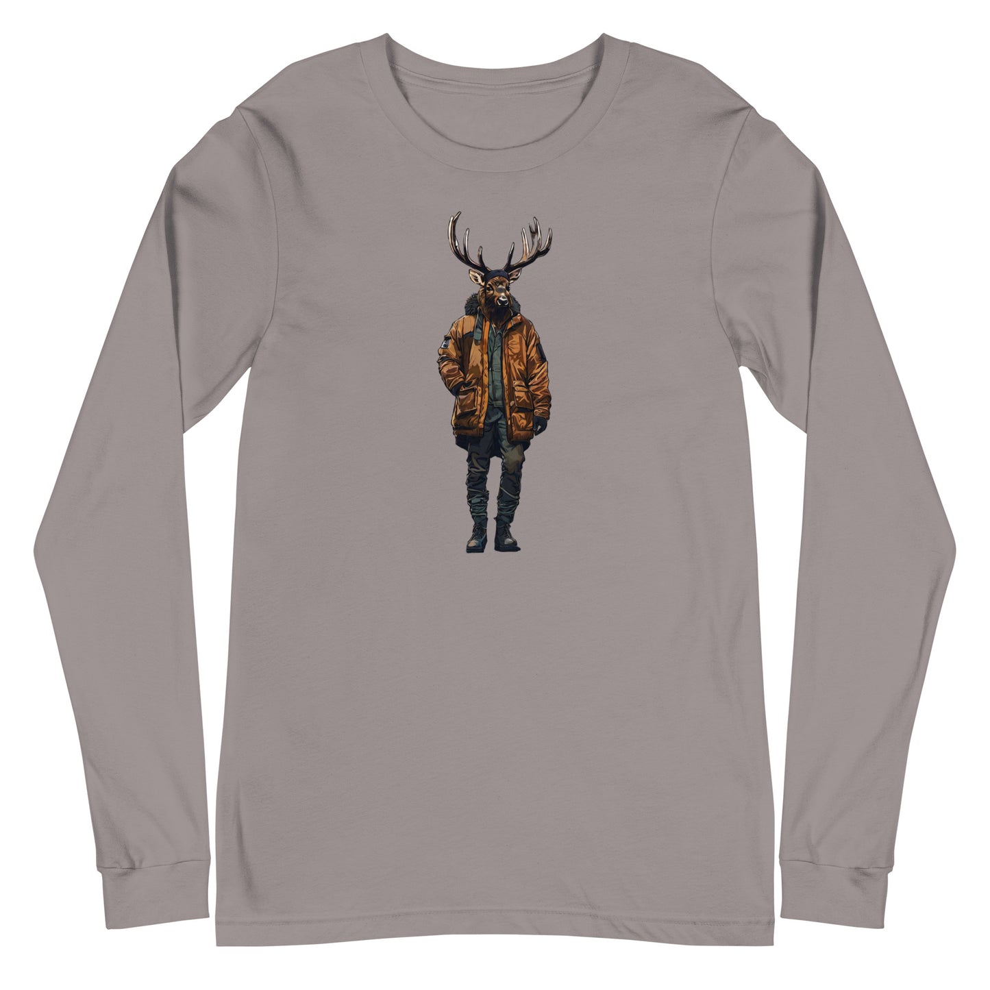 Urban Bull Elk Long Sleeve Tee Storm