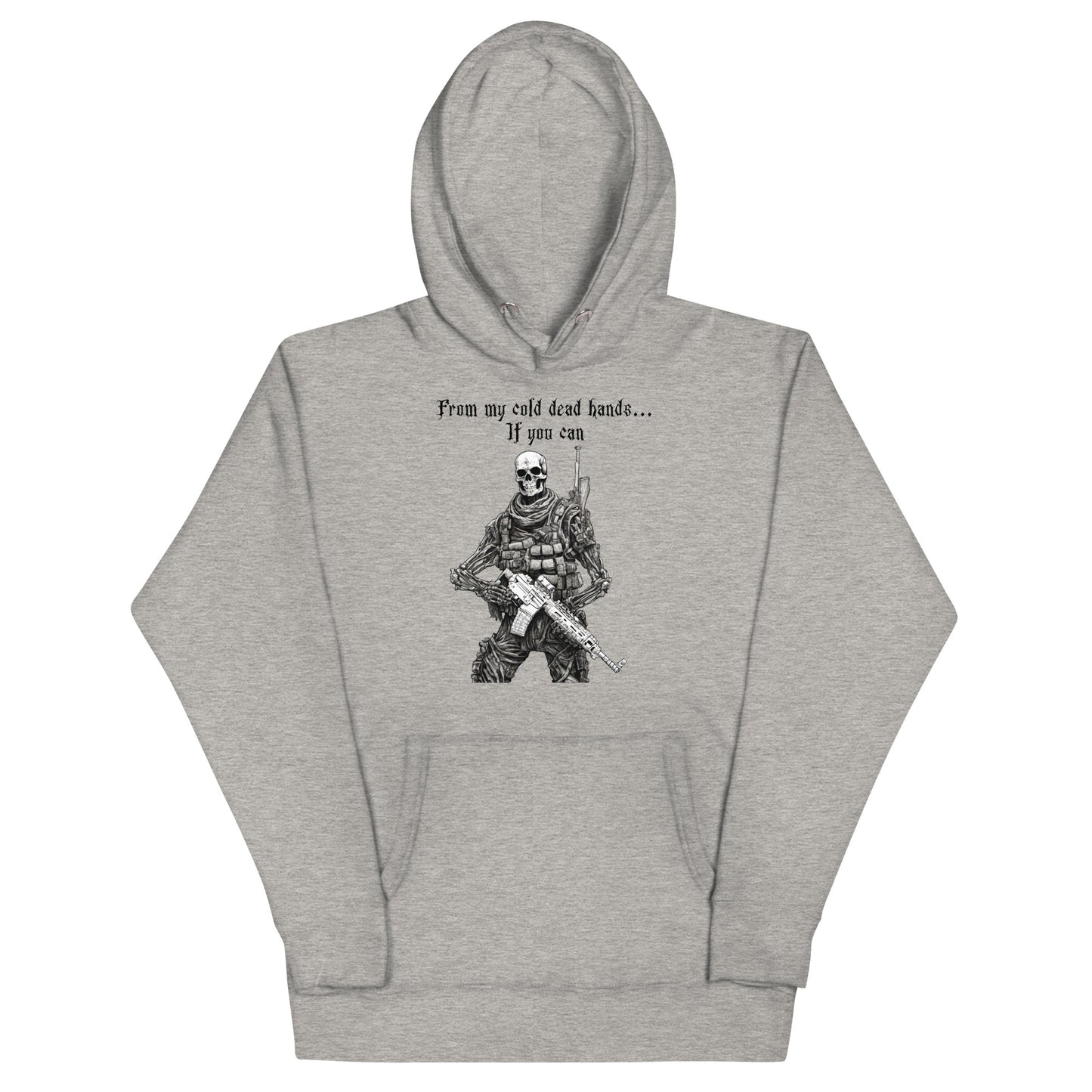 From My Cold Dead Hands Men's Hoodie Carbon Grey
