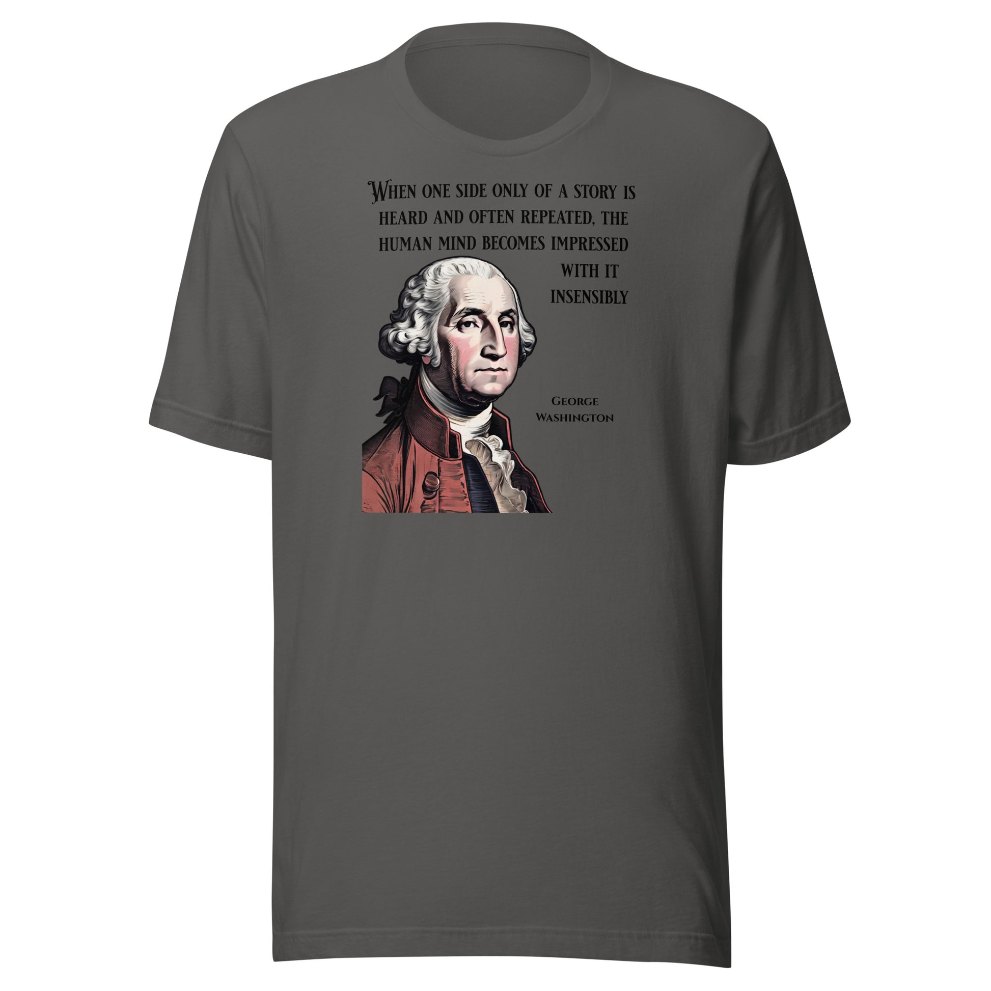 Washington's Wisdom Classic T-Shirt Asphalt