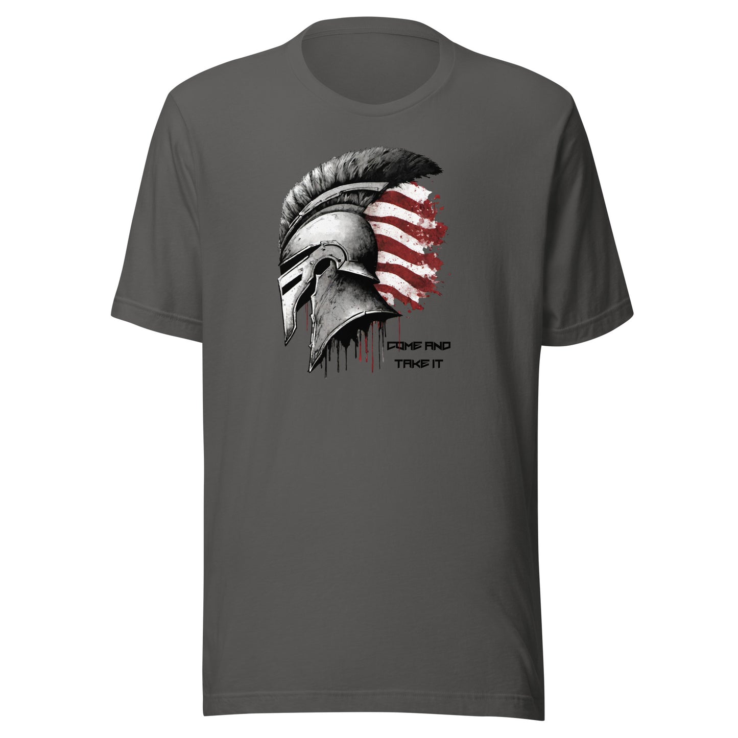 Come And Take It Spartan Classic T-Shirt Asphalt