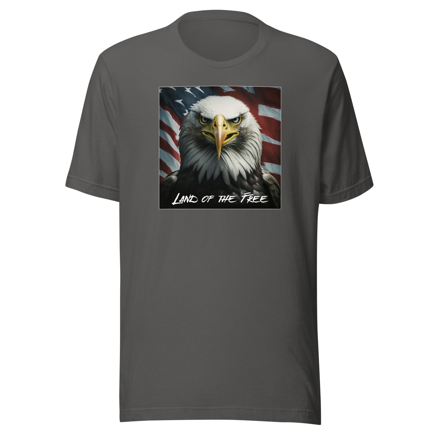 Land of the Free Graphic T-Shirt Asphalt