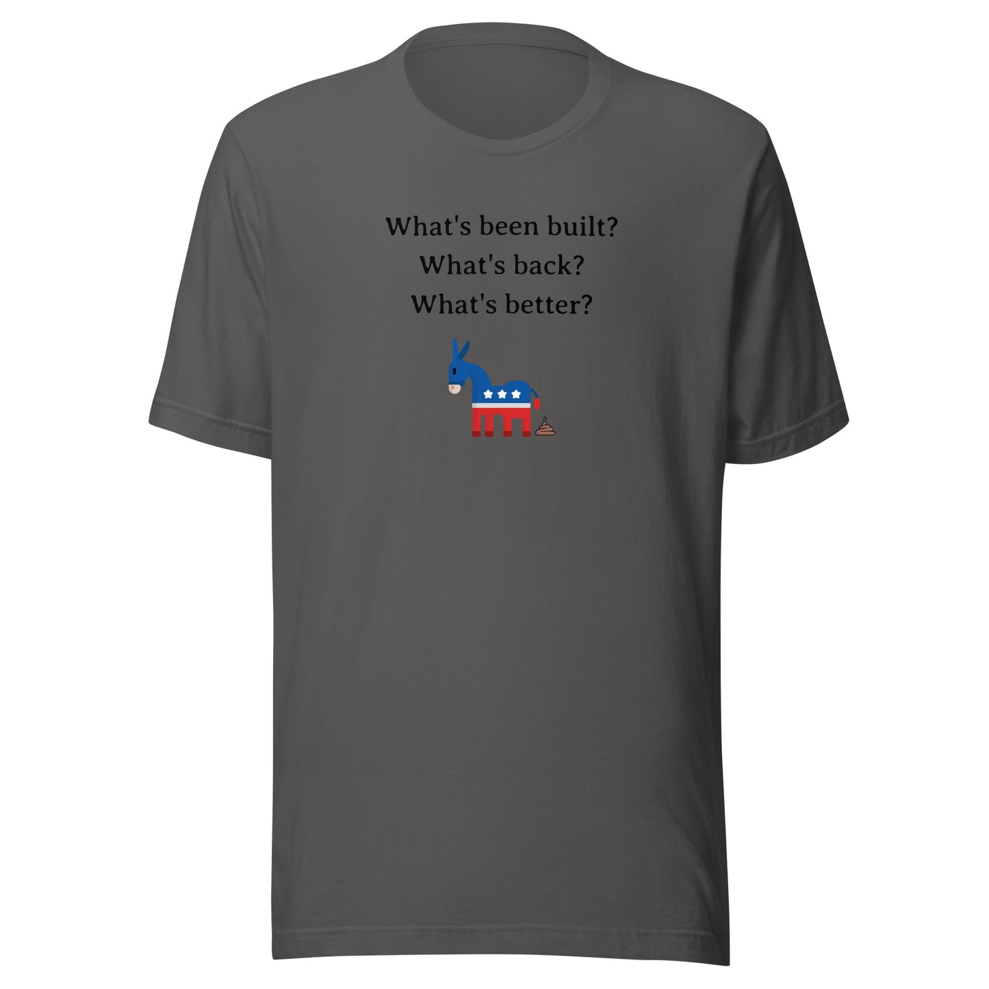 Liberal Lies Graphic T-Shirt Asphalt