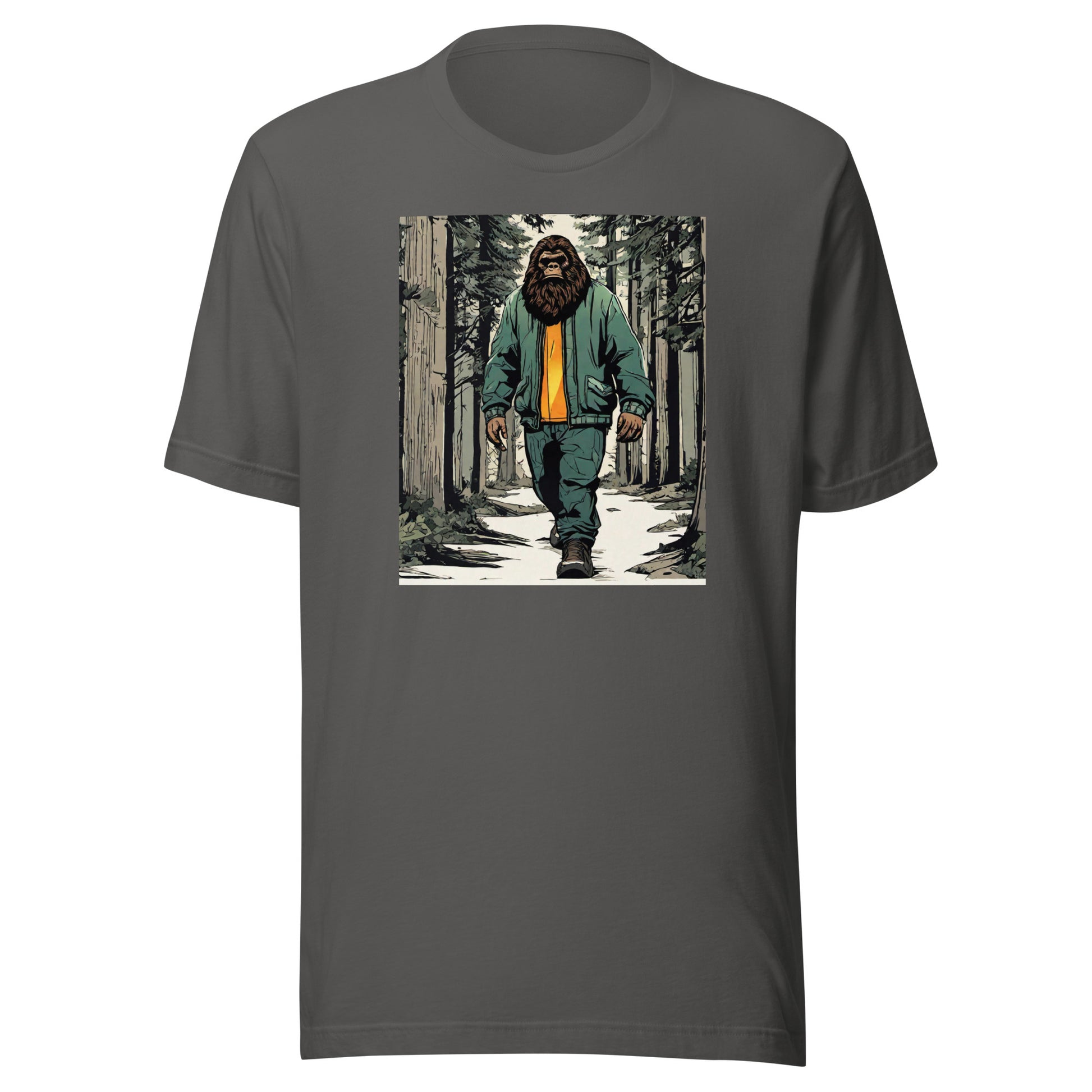 Sasquatch Encounter Men's T-Shirt Asphalt