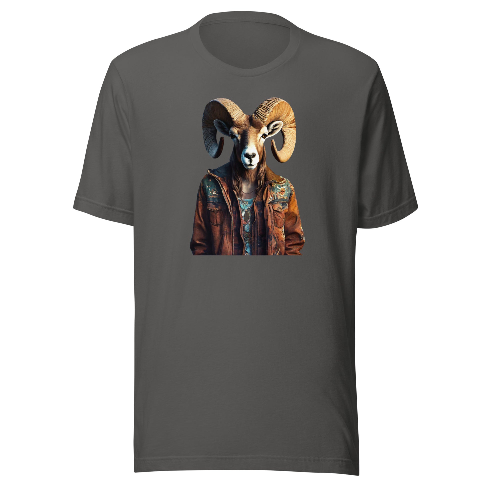 Bighorn Sheep Graphic T-Shirt Asphalt