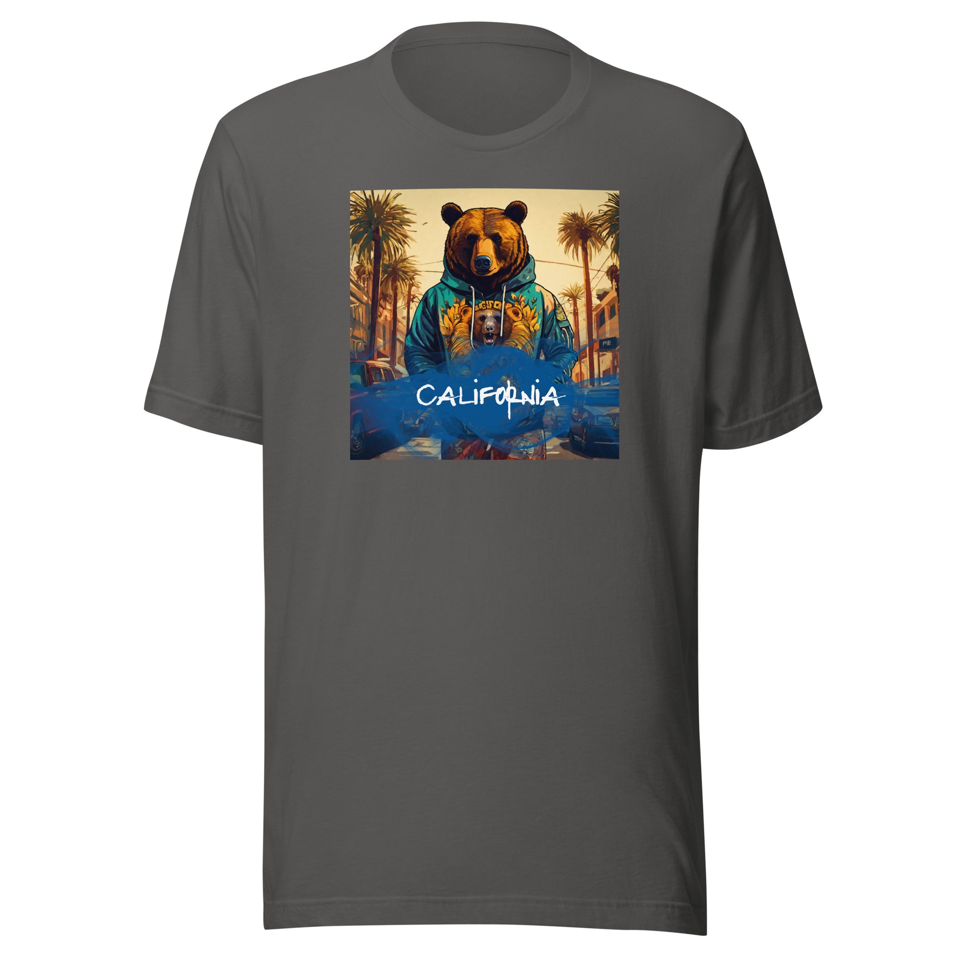 California Bear Men's T-Shirt Asphalt