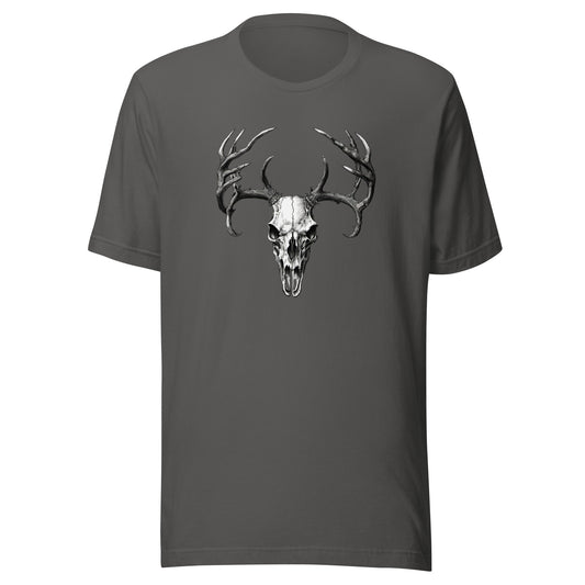 Deer Skull Men's T-Shirt Asphalt