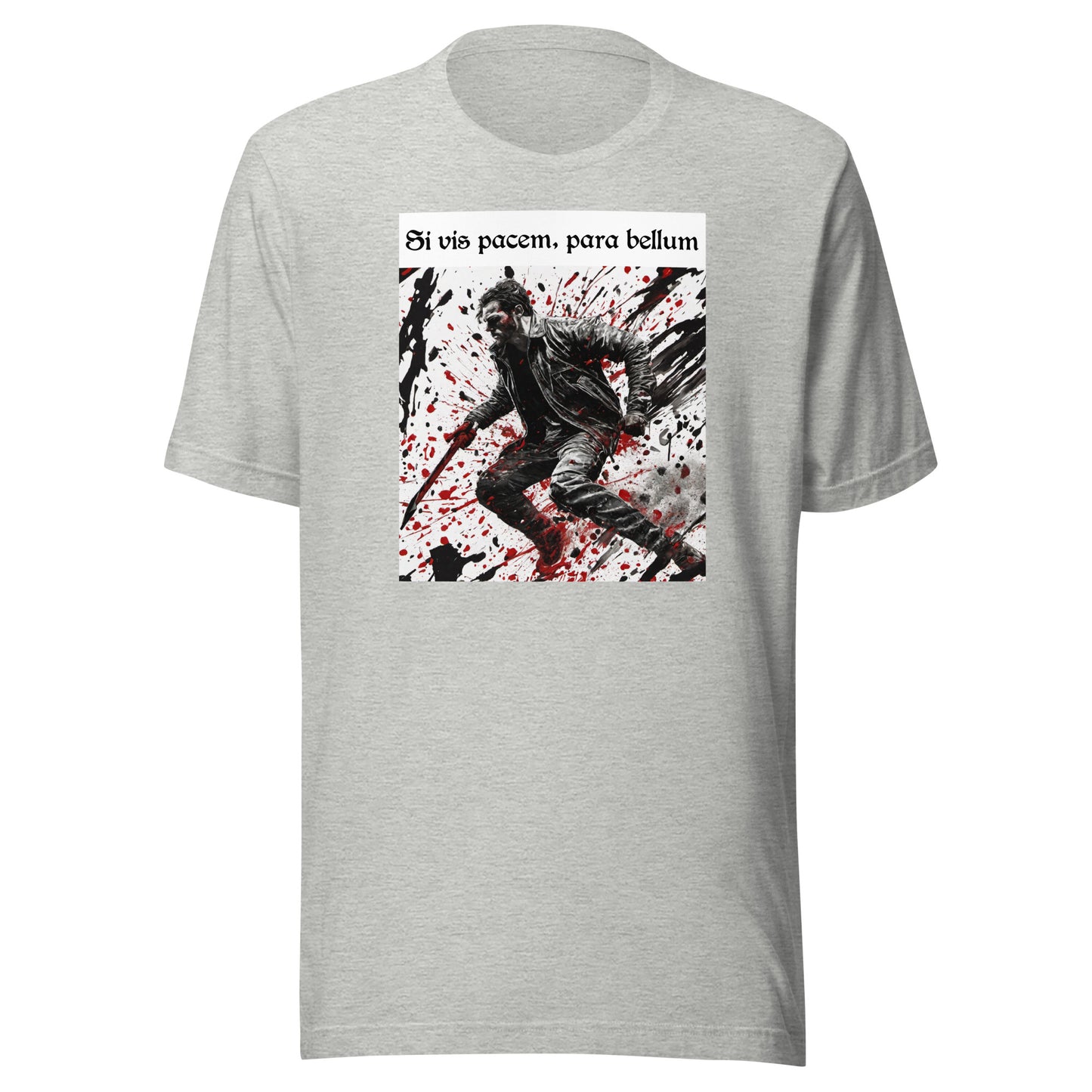 If You Want Peace, Prepare for War Men's Graphic T-Shirt Athletic Heather
