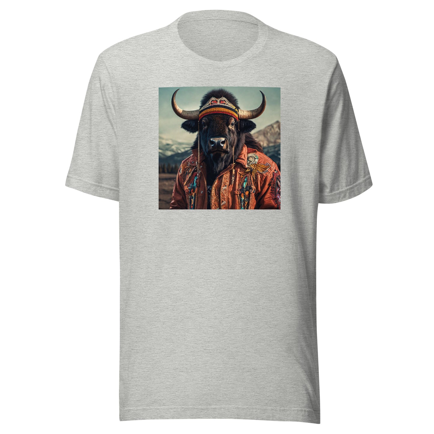 Wild Buffalo Men's Graphic T-Shirt Athletic Heather