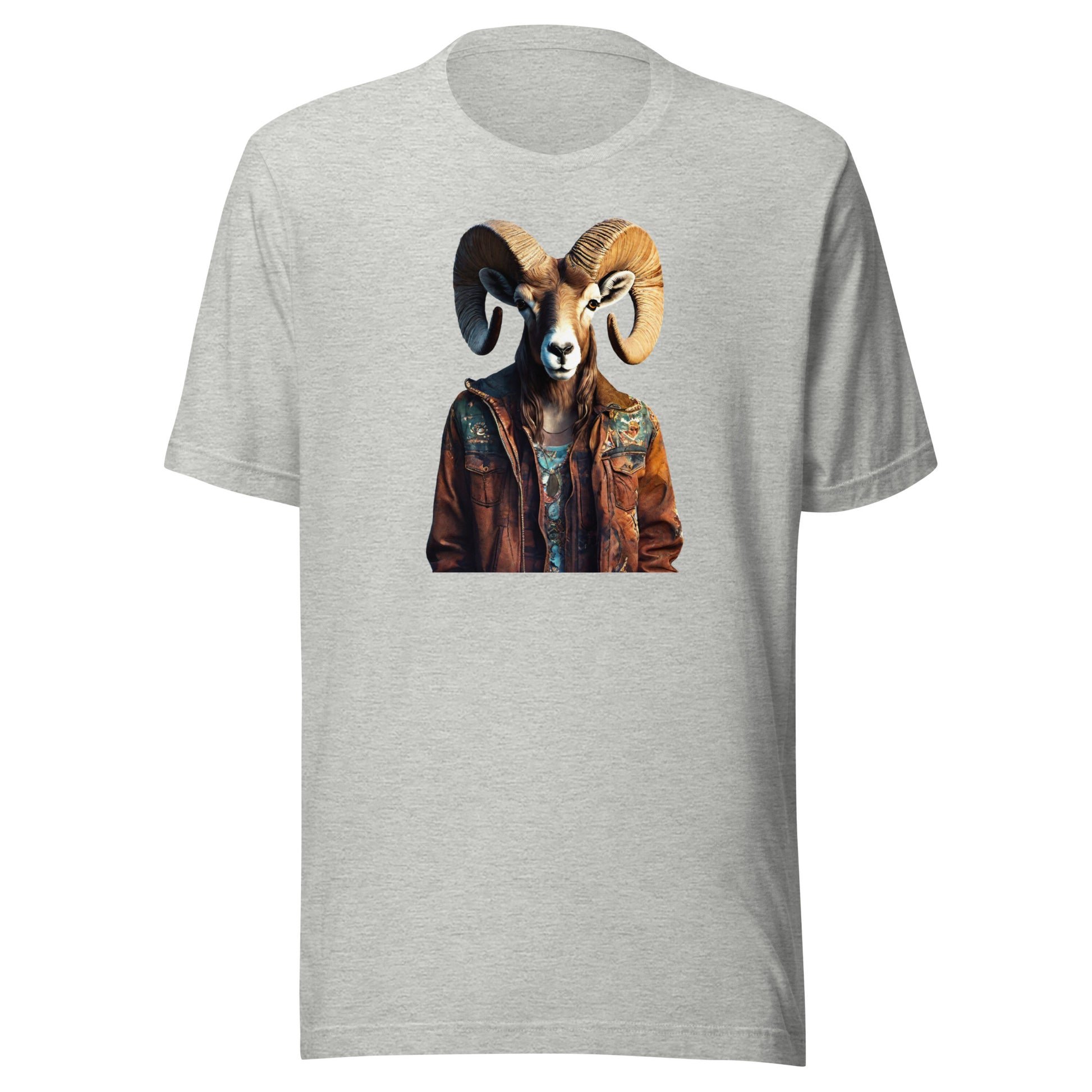 Bighorn Sheep Graphic T-Shirt Athletic Heather