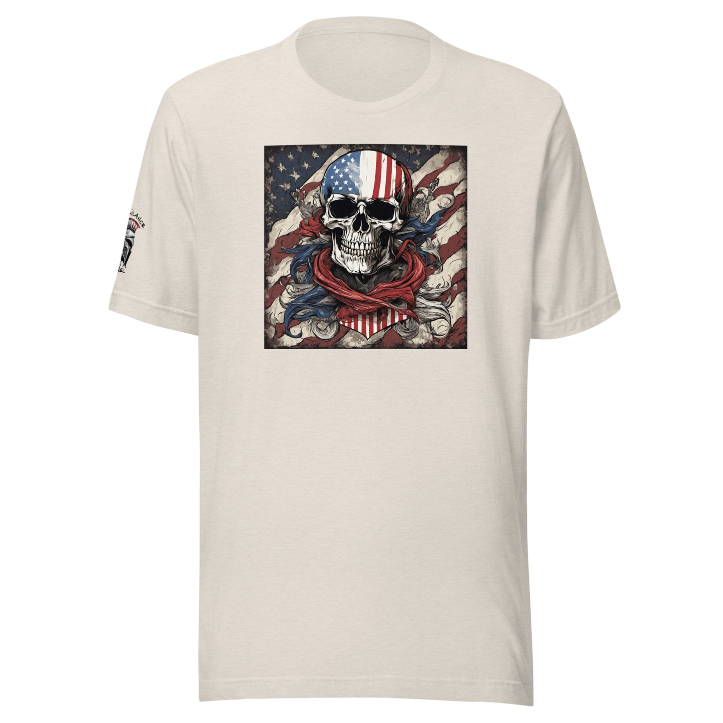 Red, White, & Blue Swashbuckler Classic T-Shirt Heather Dust