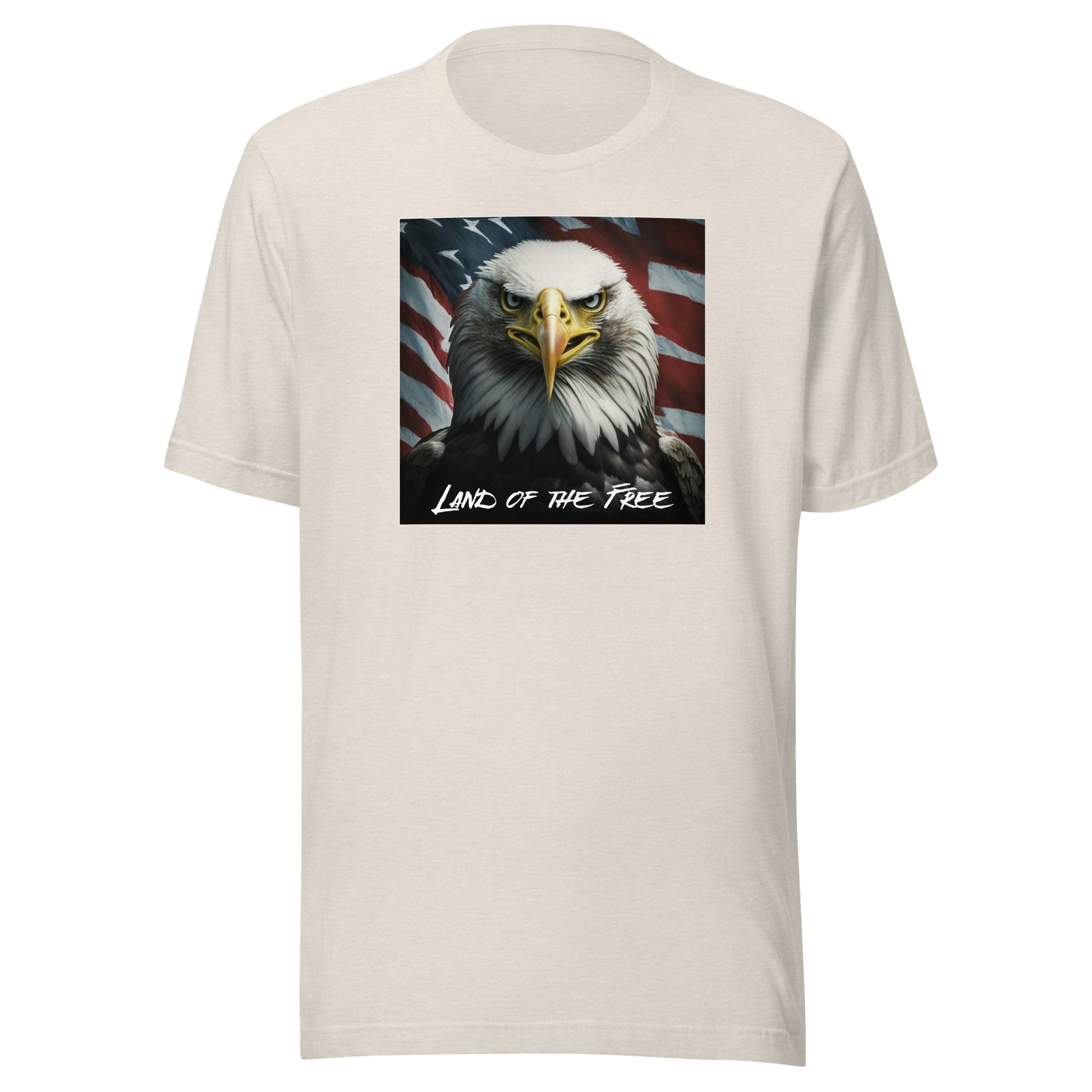 Land of the Free Graphic T-Shirt Heather Dust