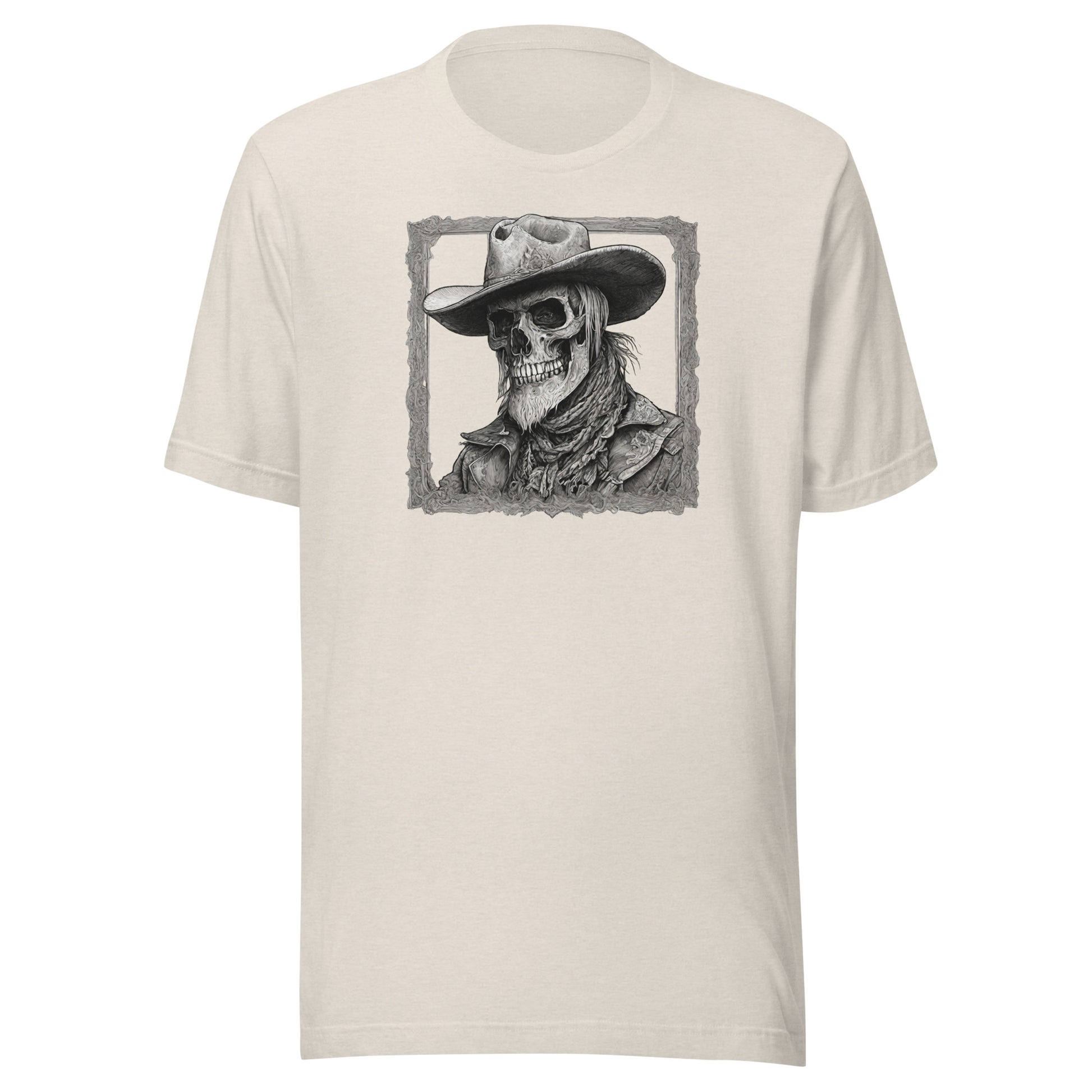 Cowboy Reaper Men's Graphic T-Shirt Heather Dust