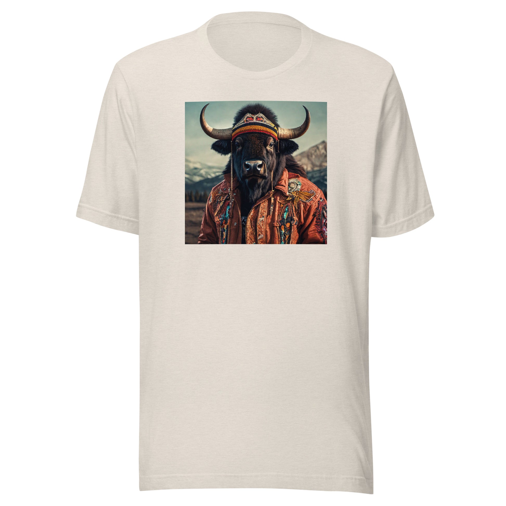 Wild Buffalo Men's Graphic T-Shirt Heather Dust