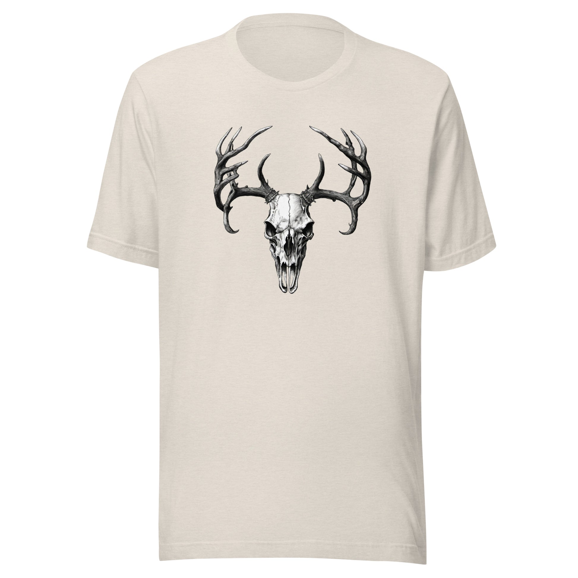 Deer Skull Men's T-Shirt Heather Dust