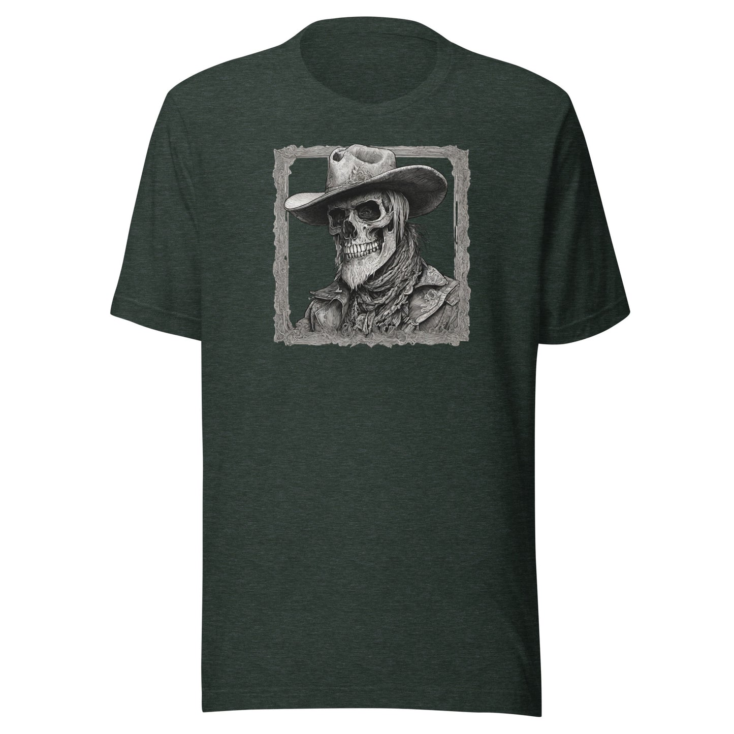 Cowboy Reaper Men's Graphic T-Shirt Heather Forest