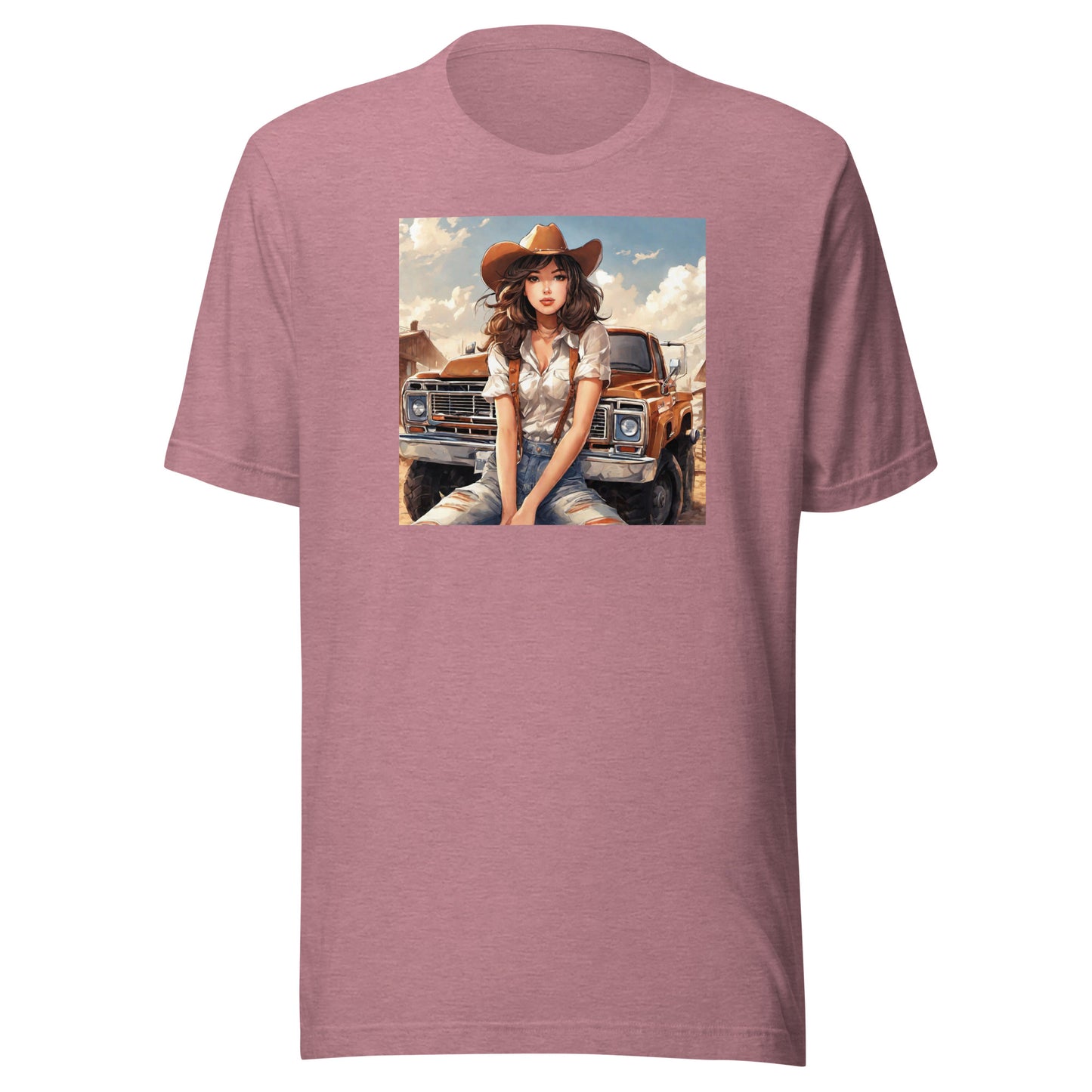 Cowgirl Cutie Men's T-Shirt Heather Orchid