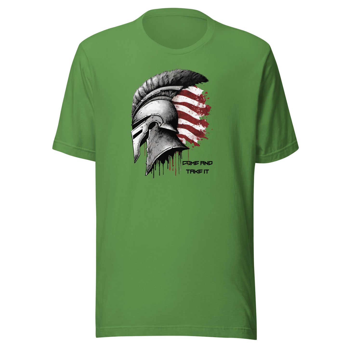 Come And Take It Spartan Classic T-Shirt Leaf