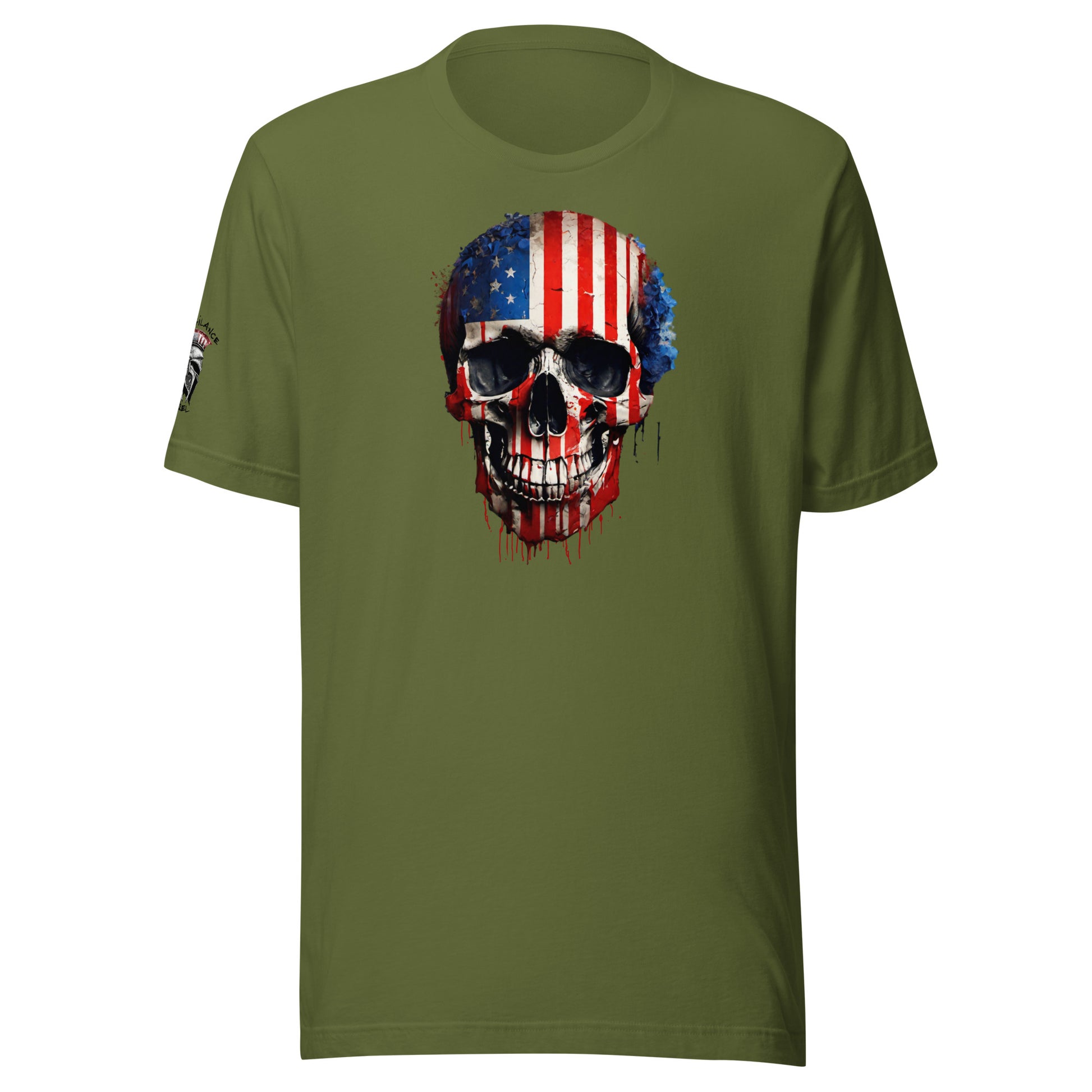 Skull Classic T-shirt Olive