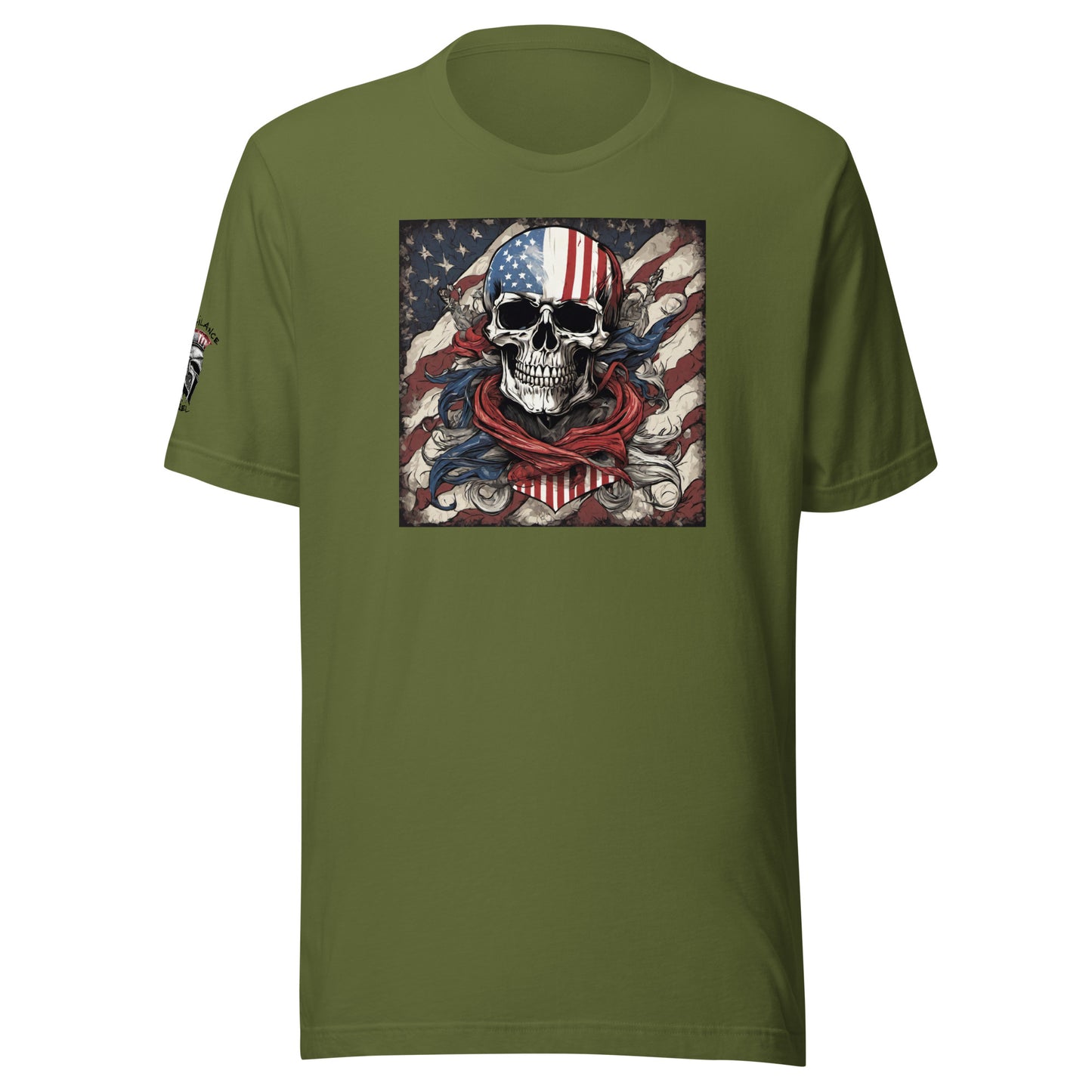 Red, White, & Blue Swashbuckler Classic T-Shirt Olive