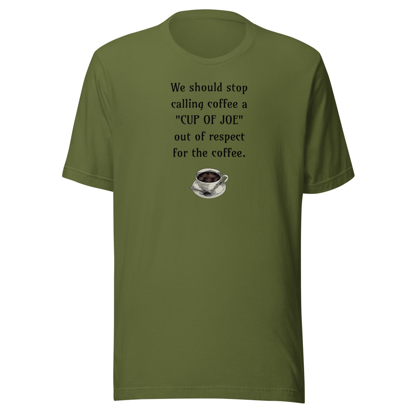 Cup of Joe Classic Men's T-Shirt Olive