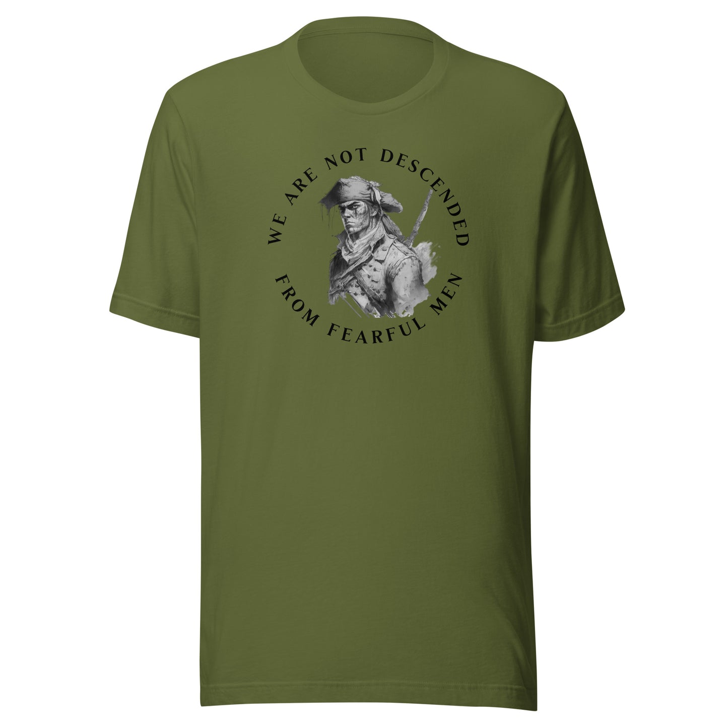 Fearless Patriot Men's T-Shirt Olive