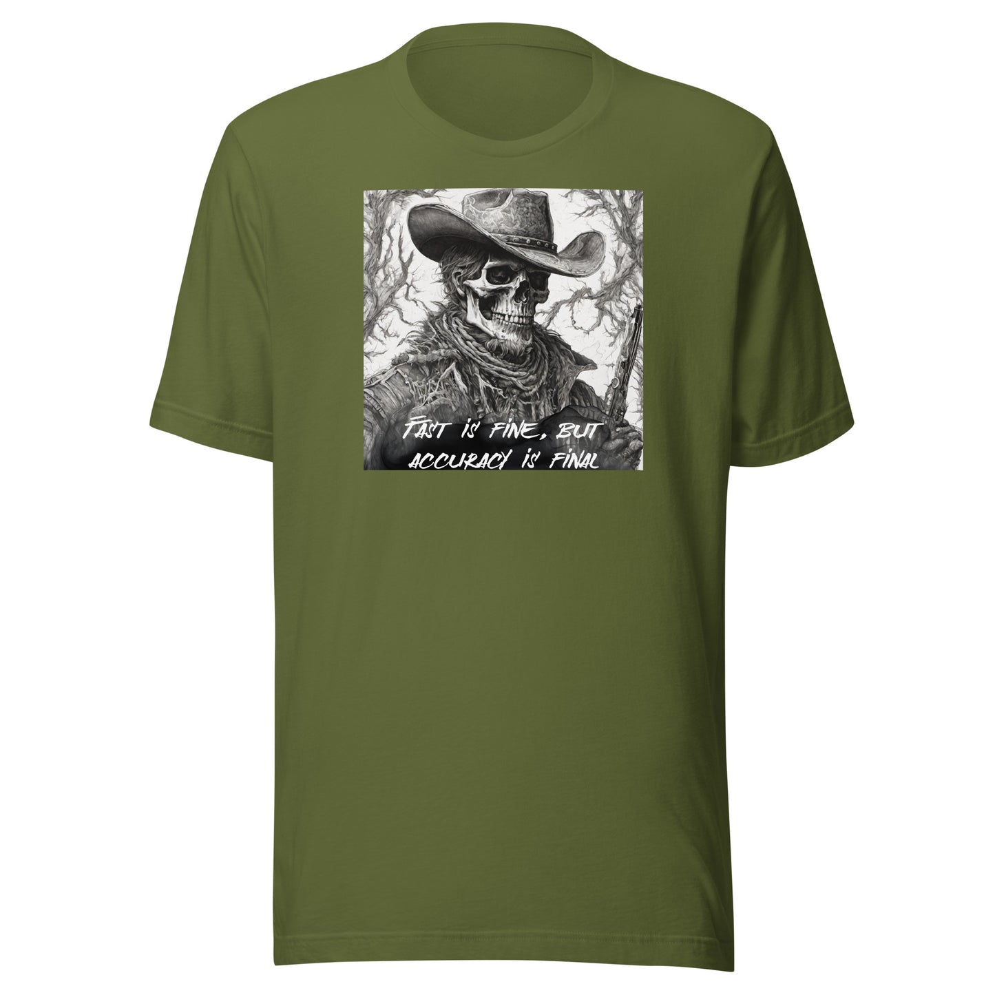 Accuracy is Final Men's T-Shirt Olive