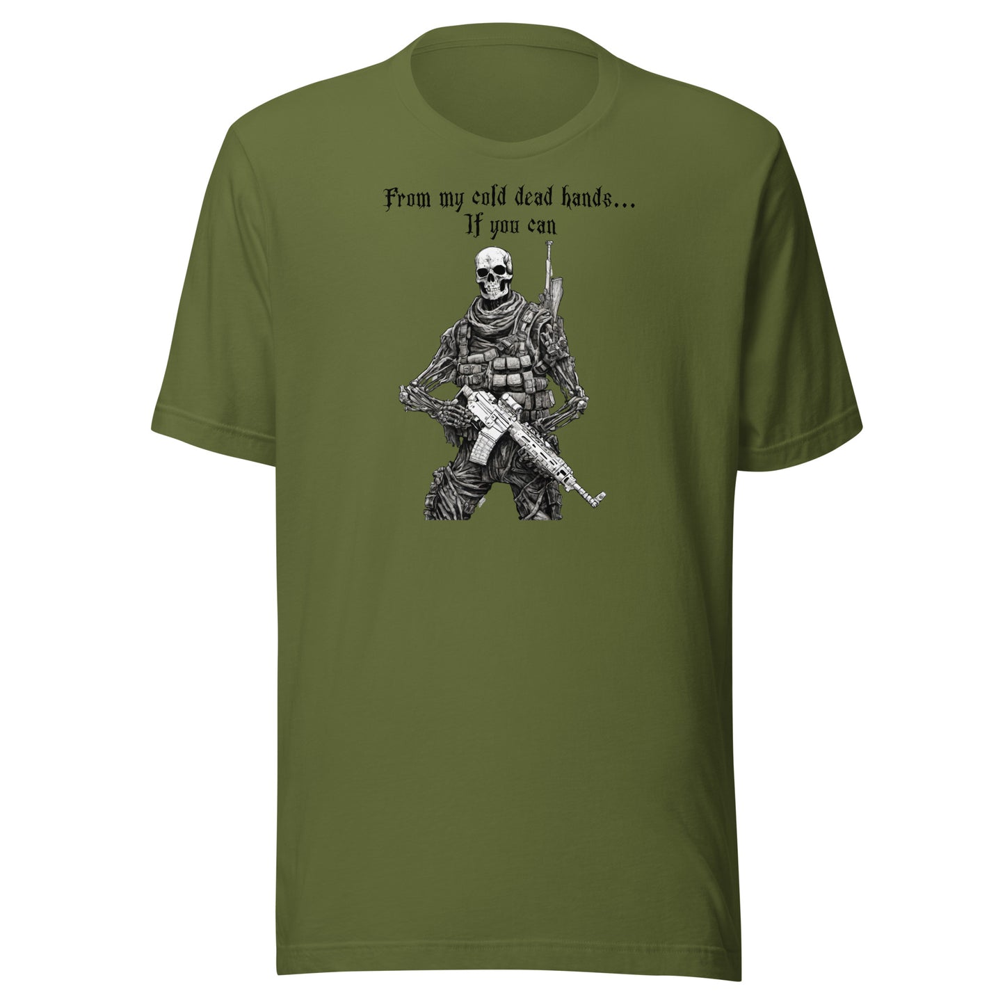 From My Cold Dead Hands Men's Graphic T-Shirt Olive