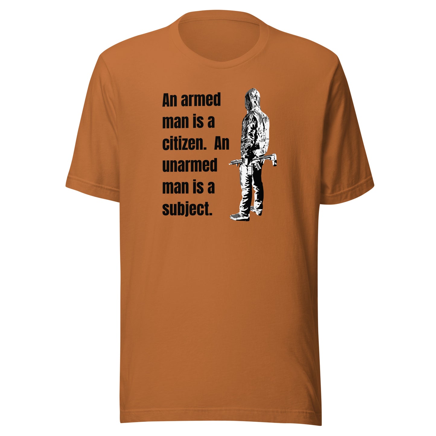 Citizen, not Subject 2nd Amendment T-Shirt Toast