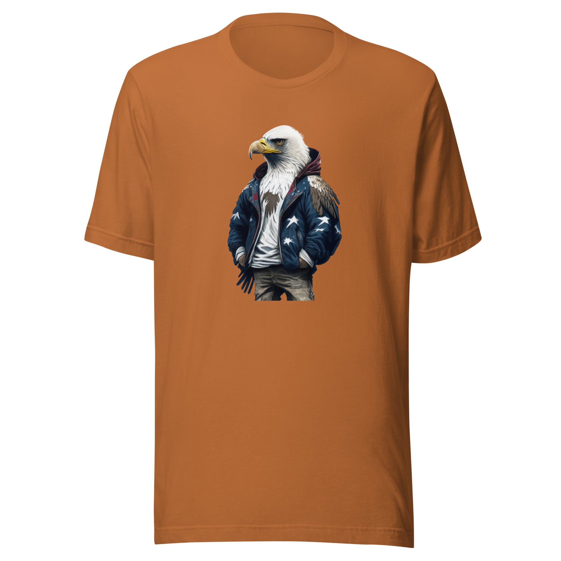 Patriotic American Bald Eagle T-Shirt Toast