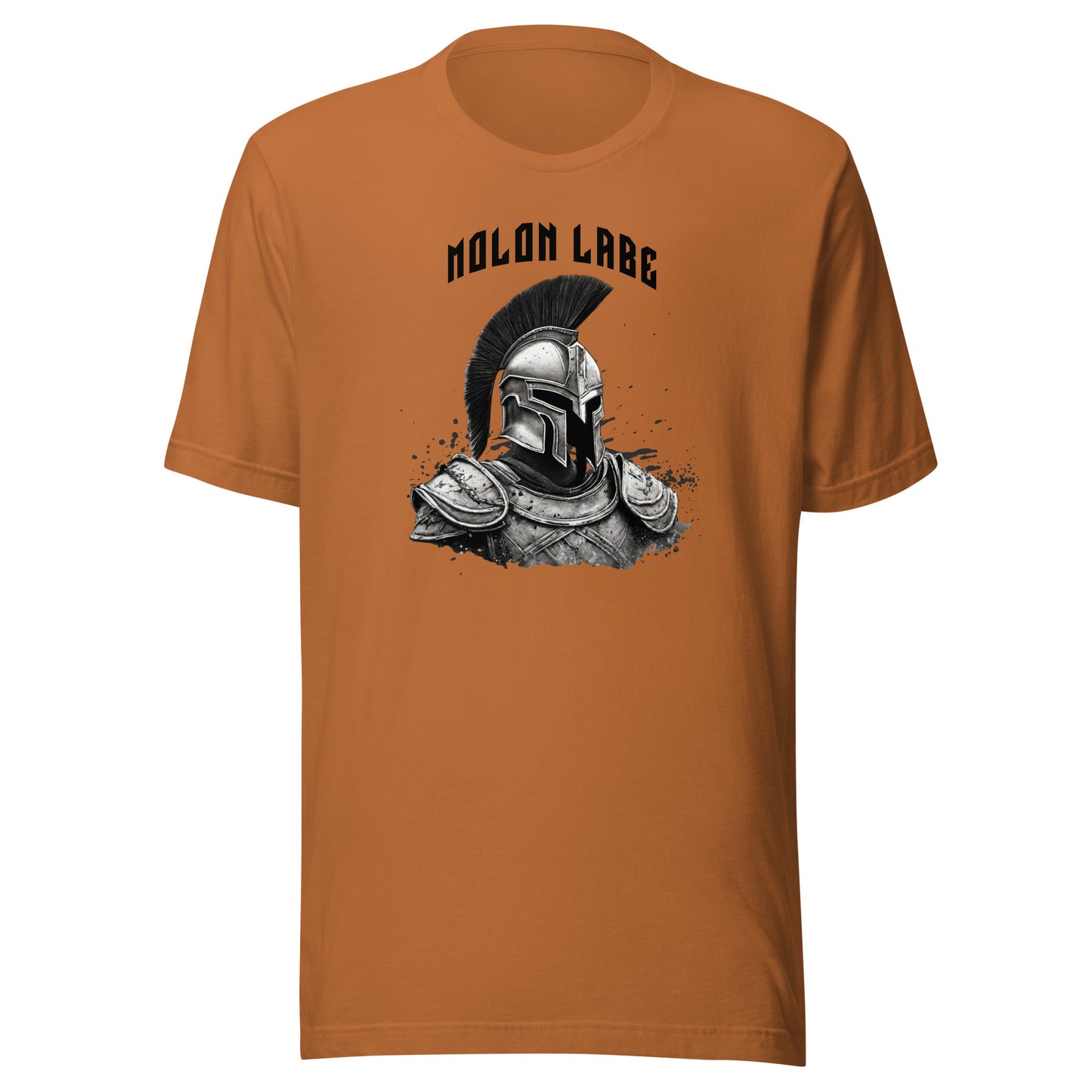 Molon Labe Spartan Graphic Men's T-Shirt Toast