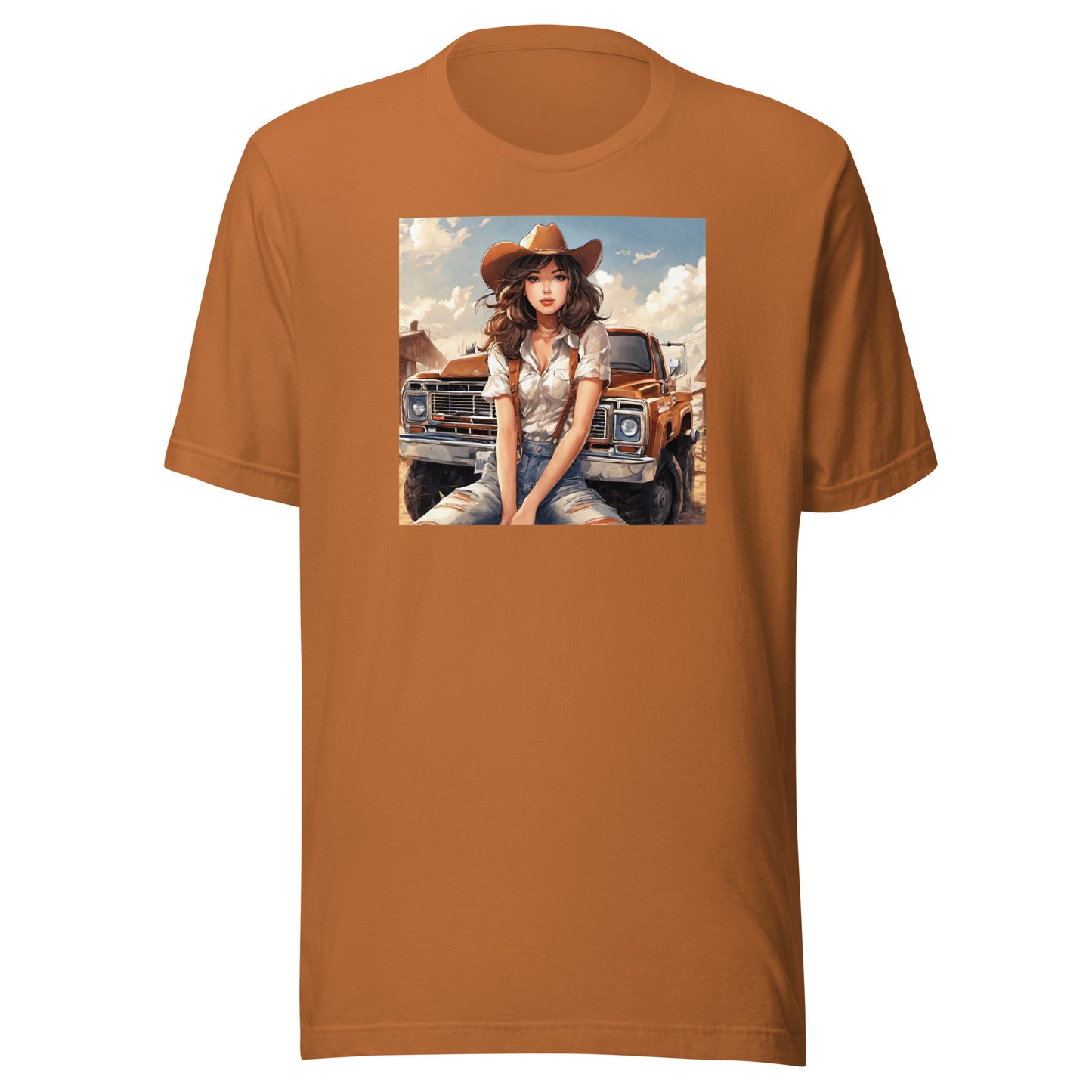 Cowgirl Cutie Men's T-Shirt Toast