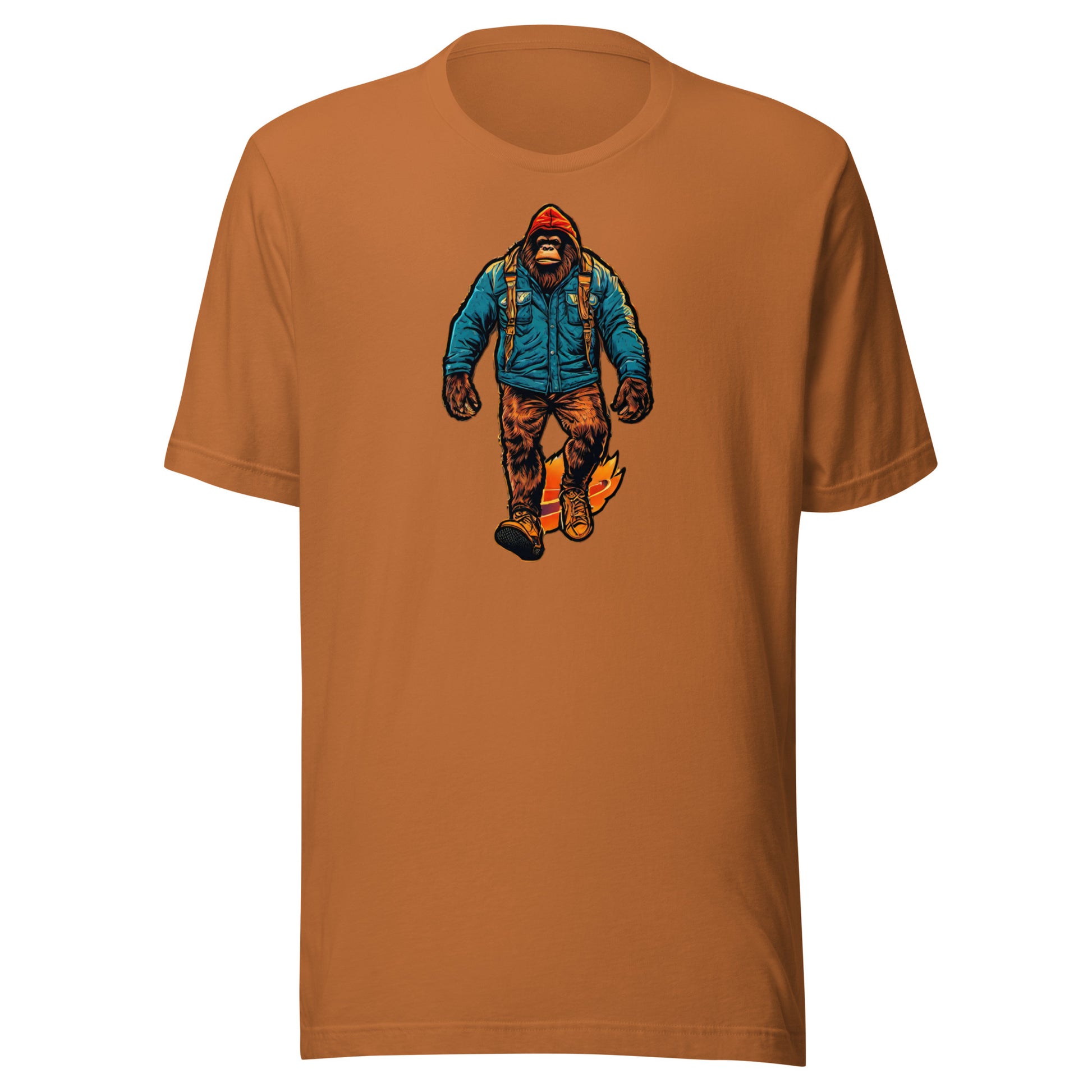 Bigfoot on a Hike Men's T-Shirt Toast