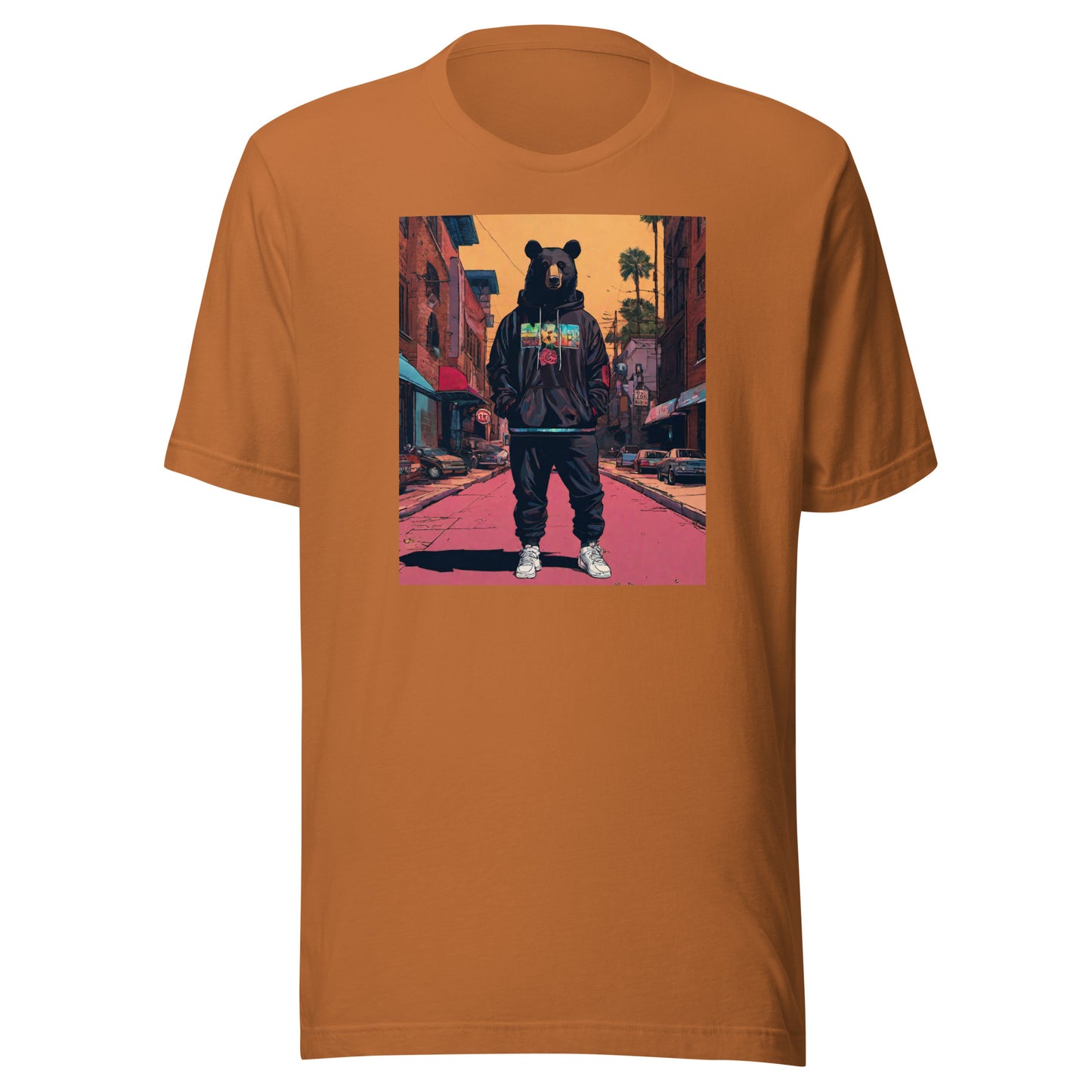 Urban Bear Men's T-Shirt Toast