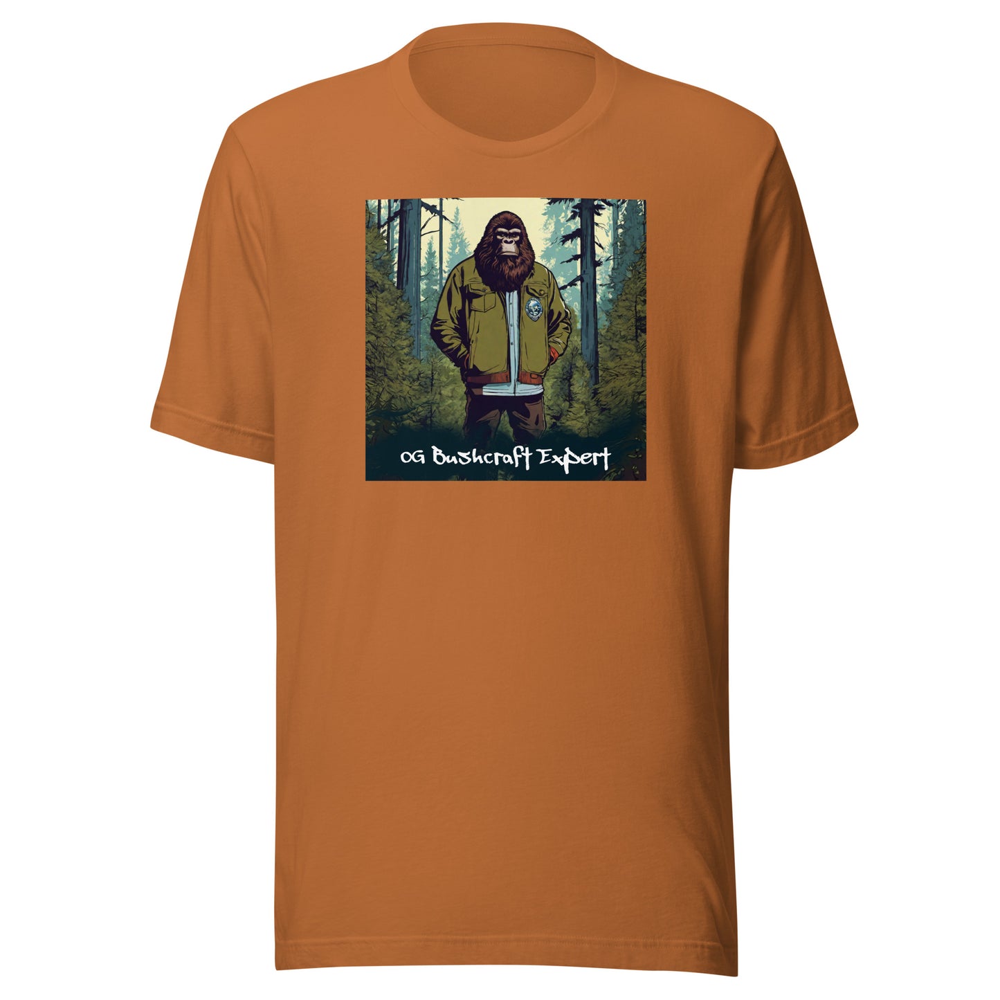 Sasquatch, The OG Bushcrafter Men's T-Shirt Toast
