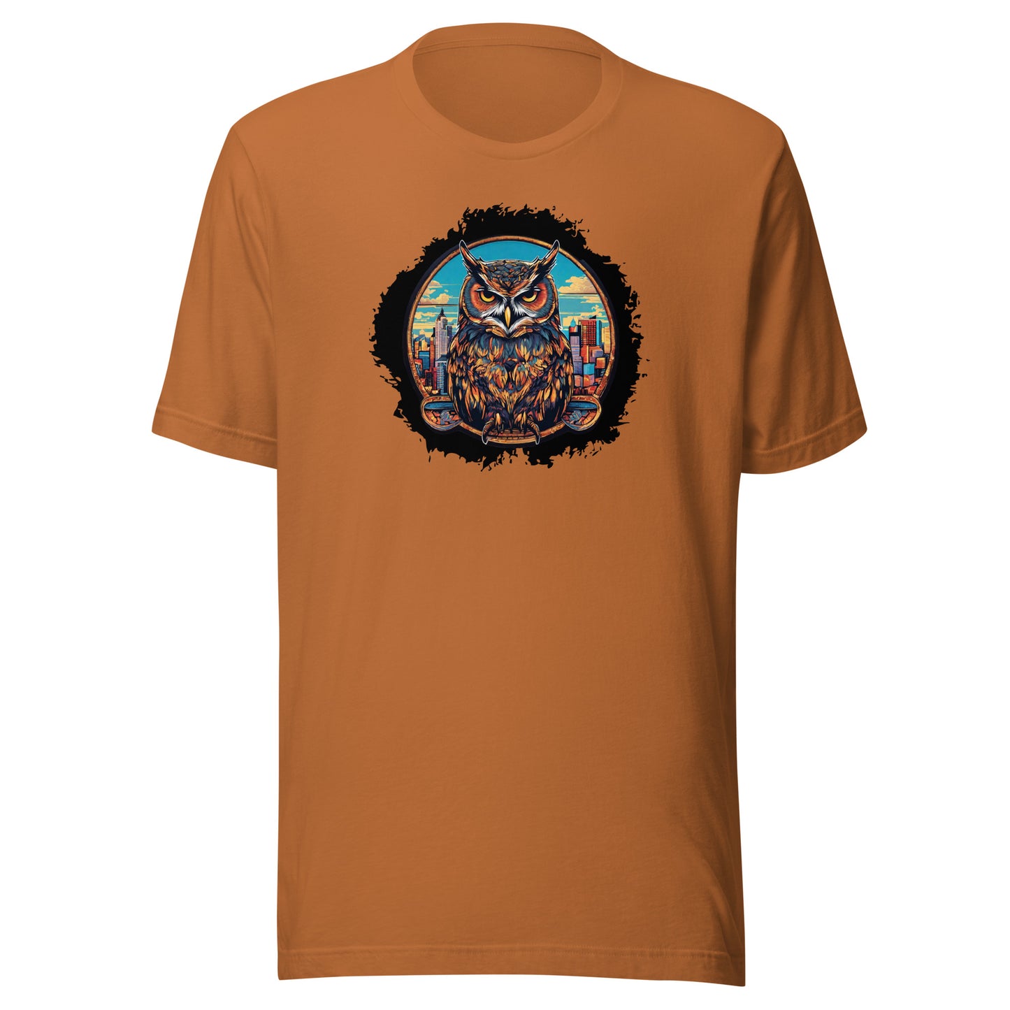 Owl in the City Emblem T-Shirt Toast