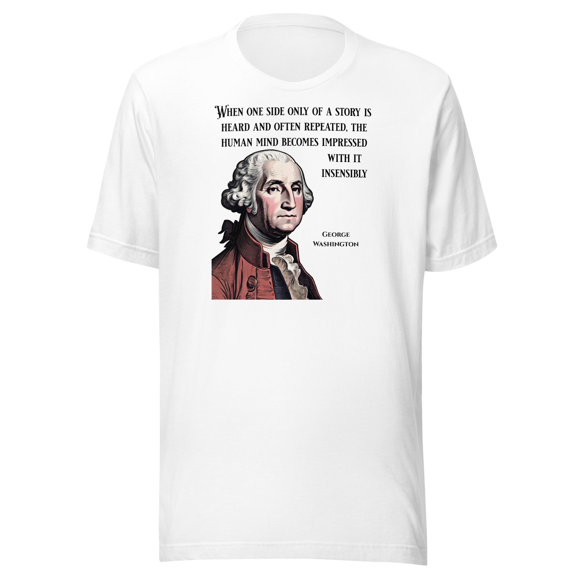 Washington's Wisdom Classic T-Shirt White