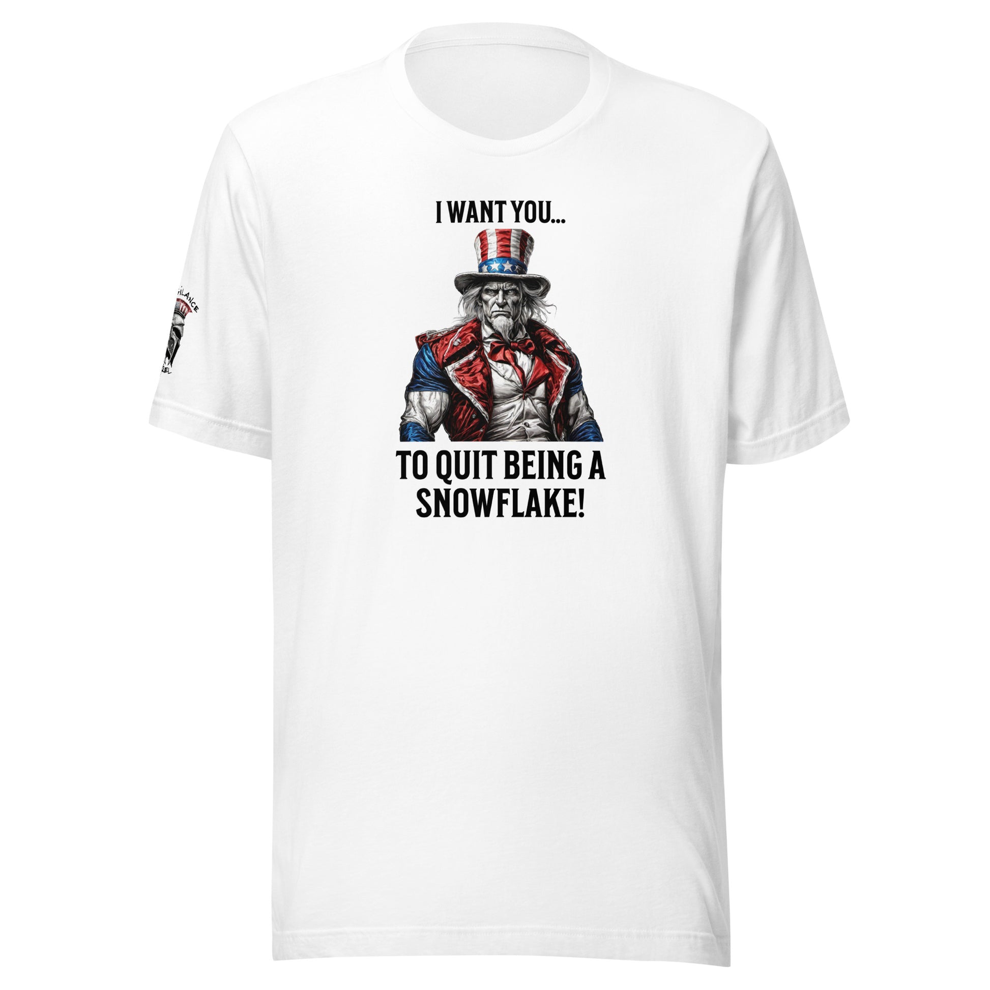 Quit Being a Snowflake Classic T-shirt White