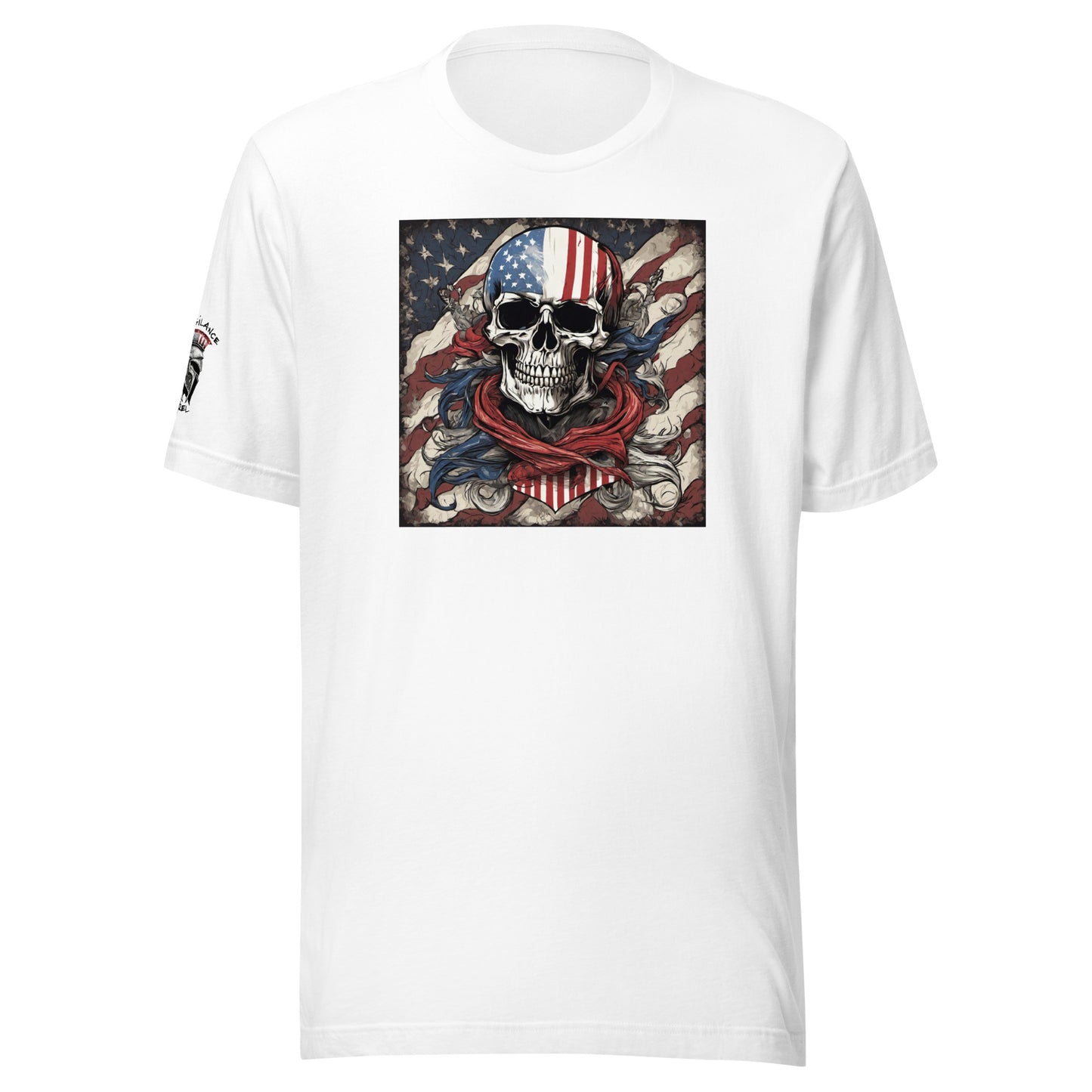 Red, White, & Blue Swashbuckler Classic T-Shirt White