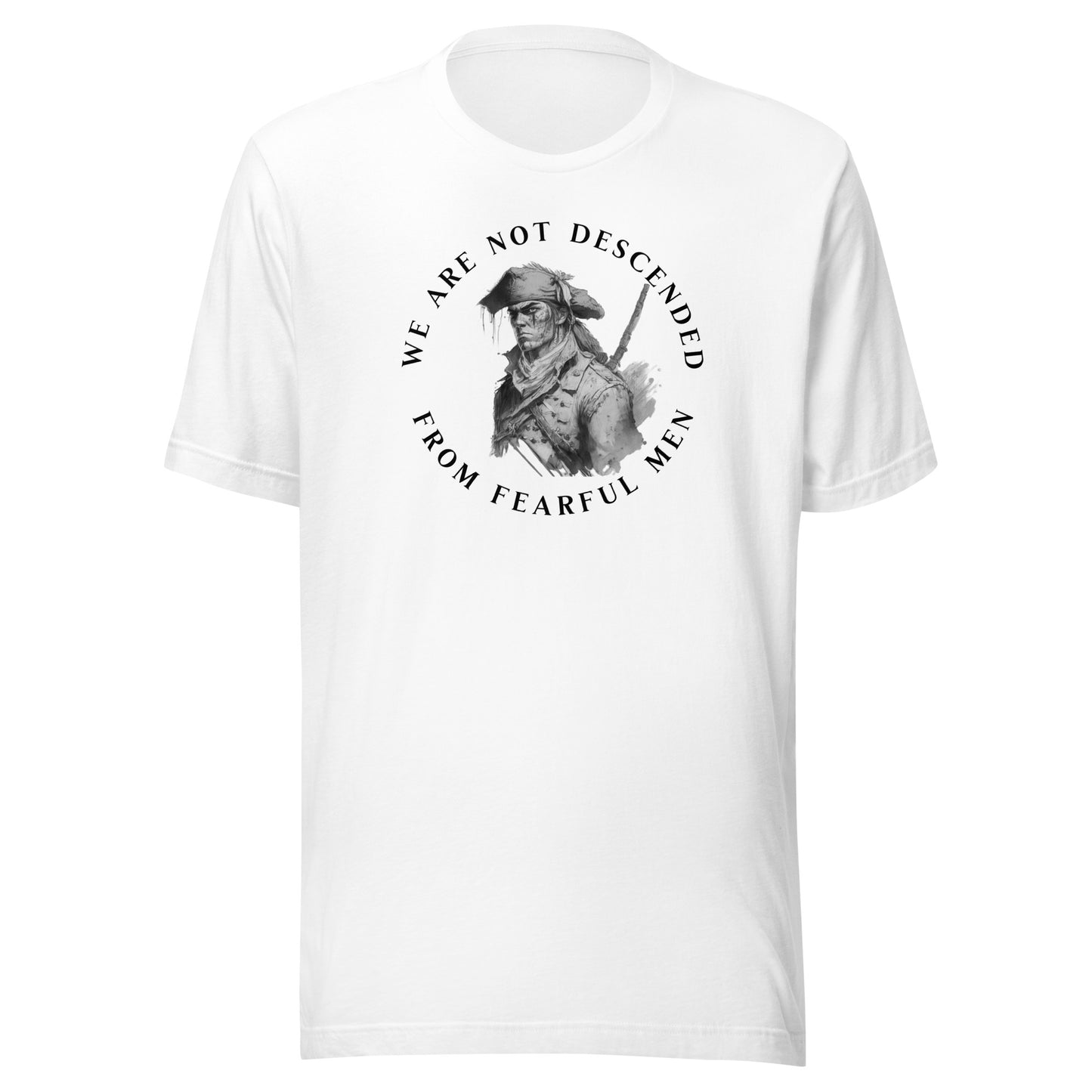 Fearless Patriot Men's T-Shirt White