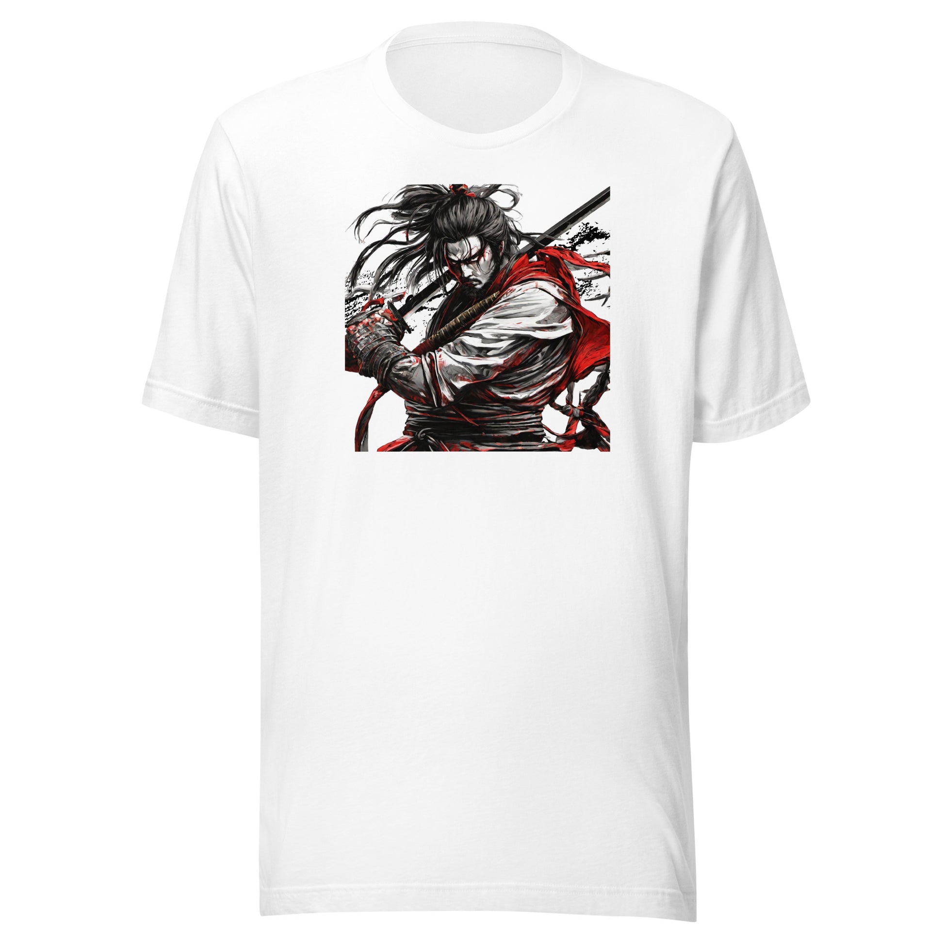 Graceful Warrior Men's Graphic T-Shirt White