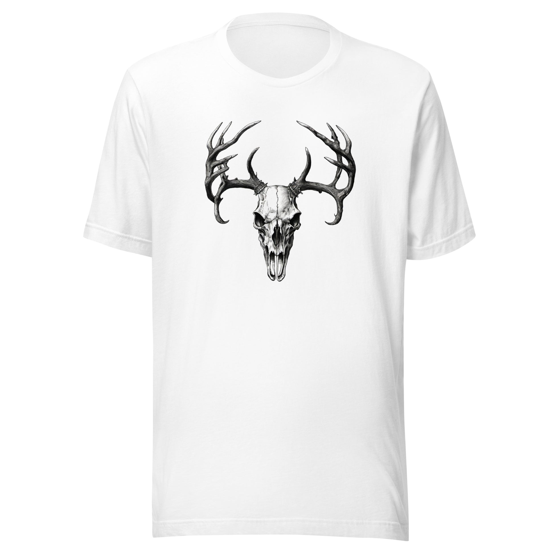 Deer Skull Men's T-Shirt White