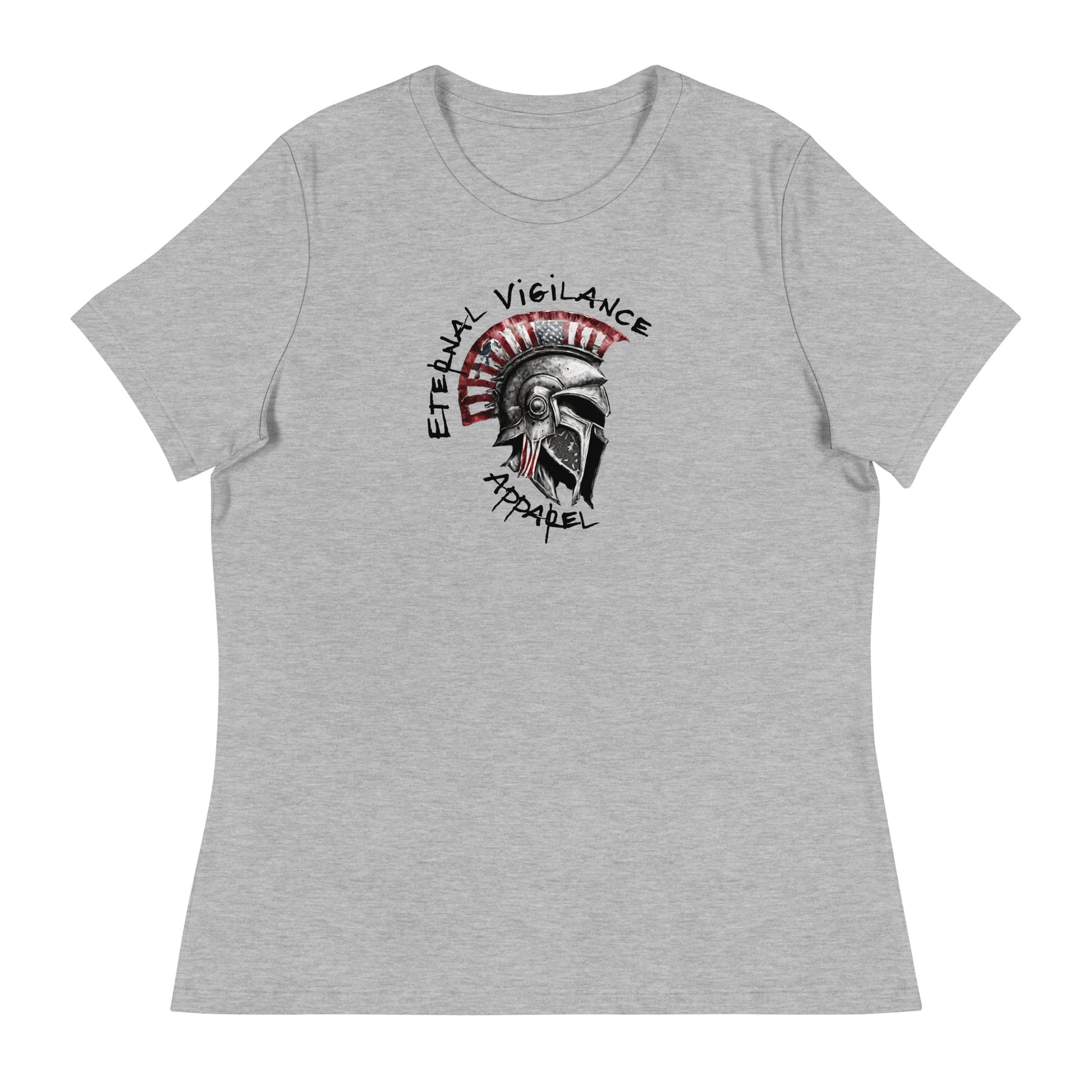Eternal Vigilance Spartan Logo Women's T-Shirt Athletic Heather