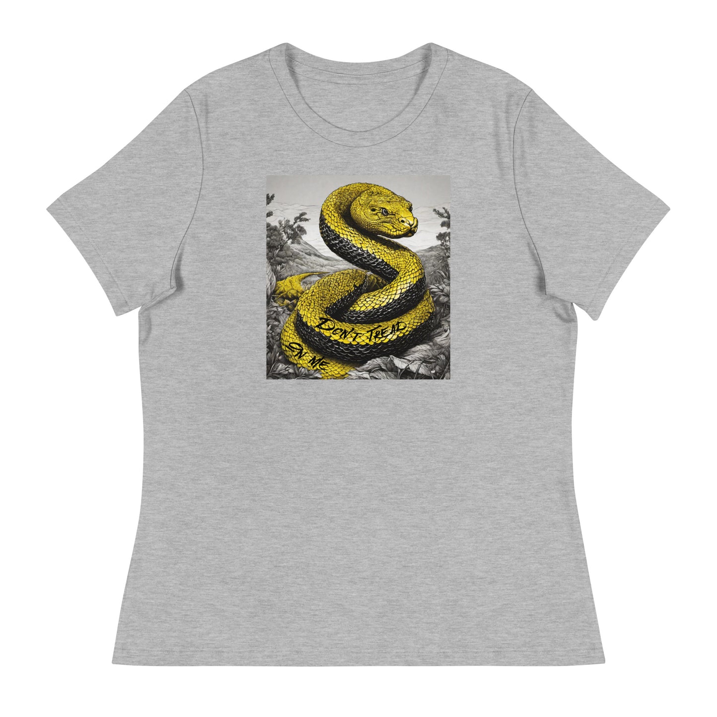 Don't Tread On Me Women's T-Shirt Athletic Heather