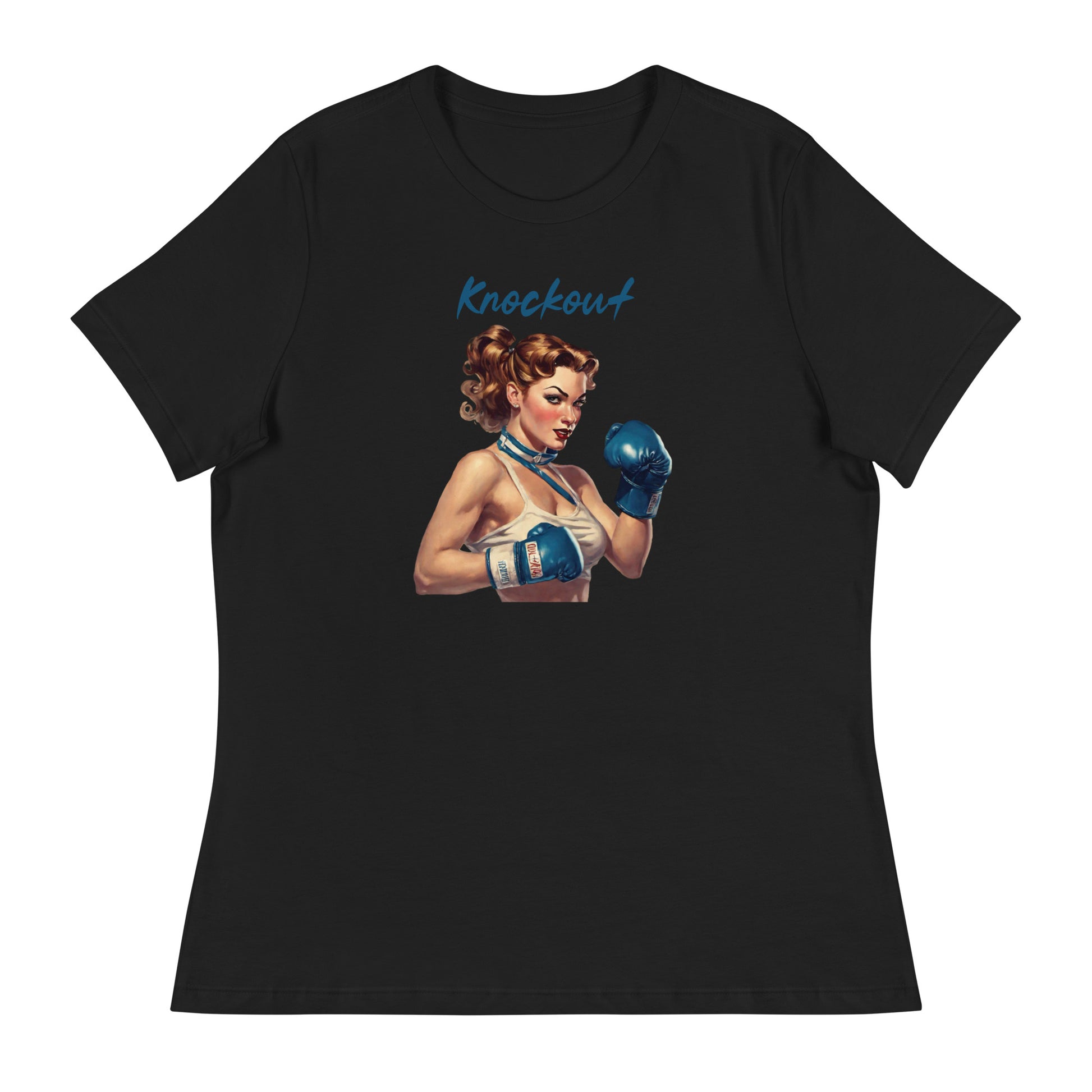 Knockout Women's T-Shirt Black