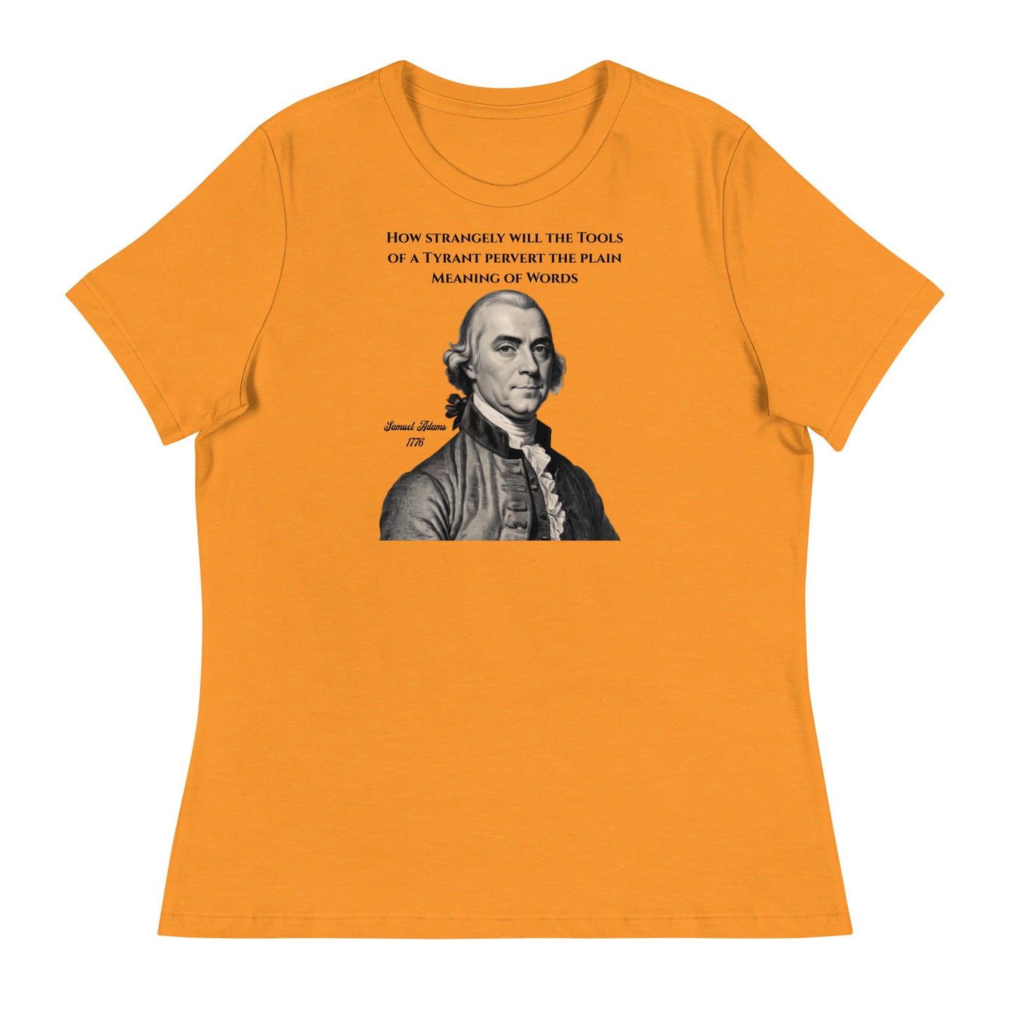 Samuel Adams Women's T-Shirt Heather Marmalade