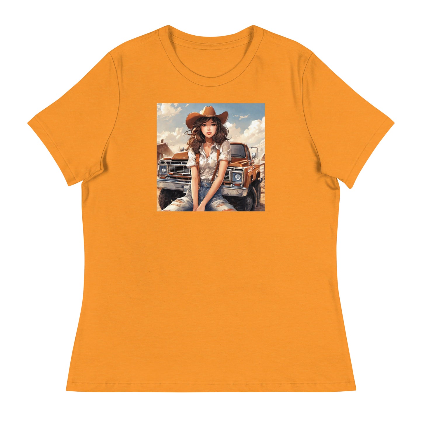 Cowgirl Cutie Women's Graphic T-Shirt Heather Marmalade
