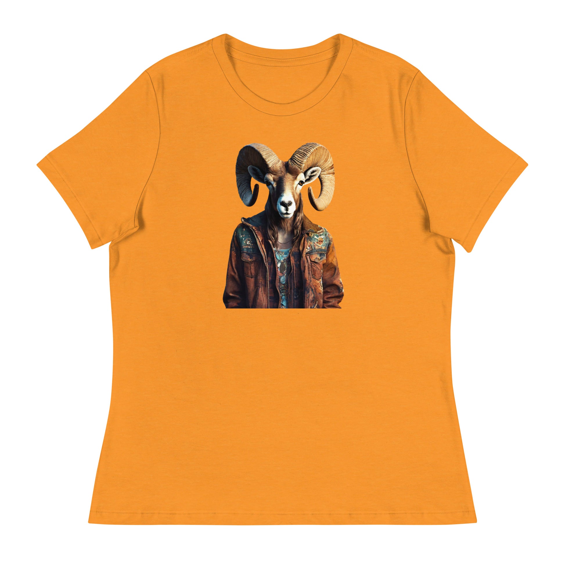 Bighorn Sheep Women's T-Shirt Heather Marmalade